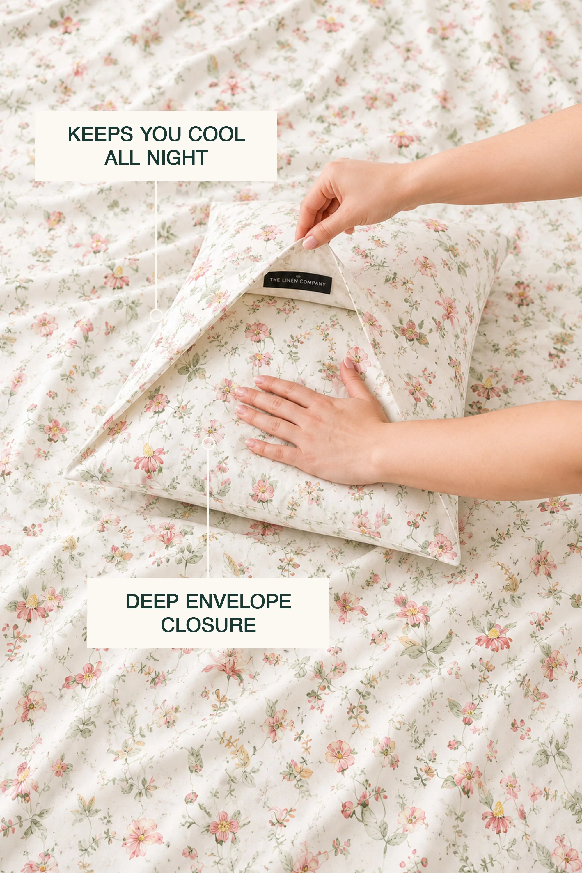 Botanica Percale Bed Sheet Set - Image 4