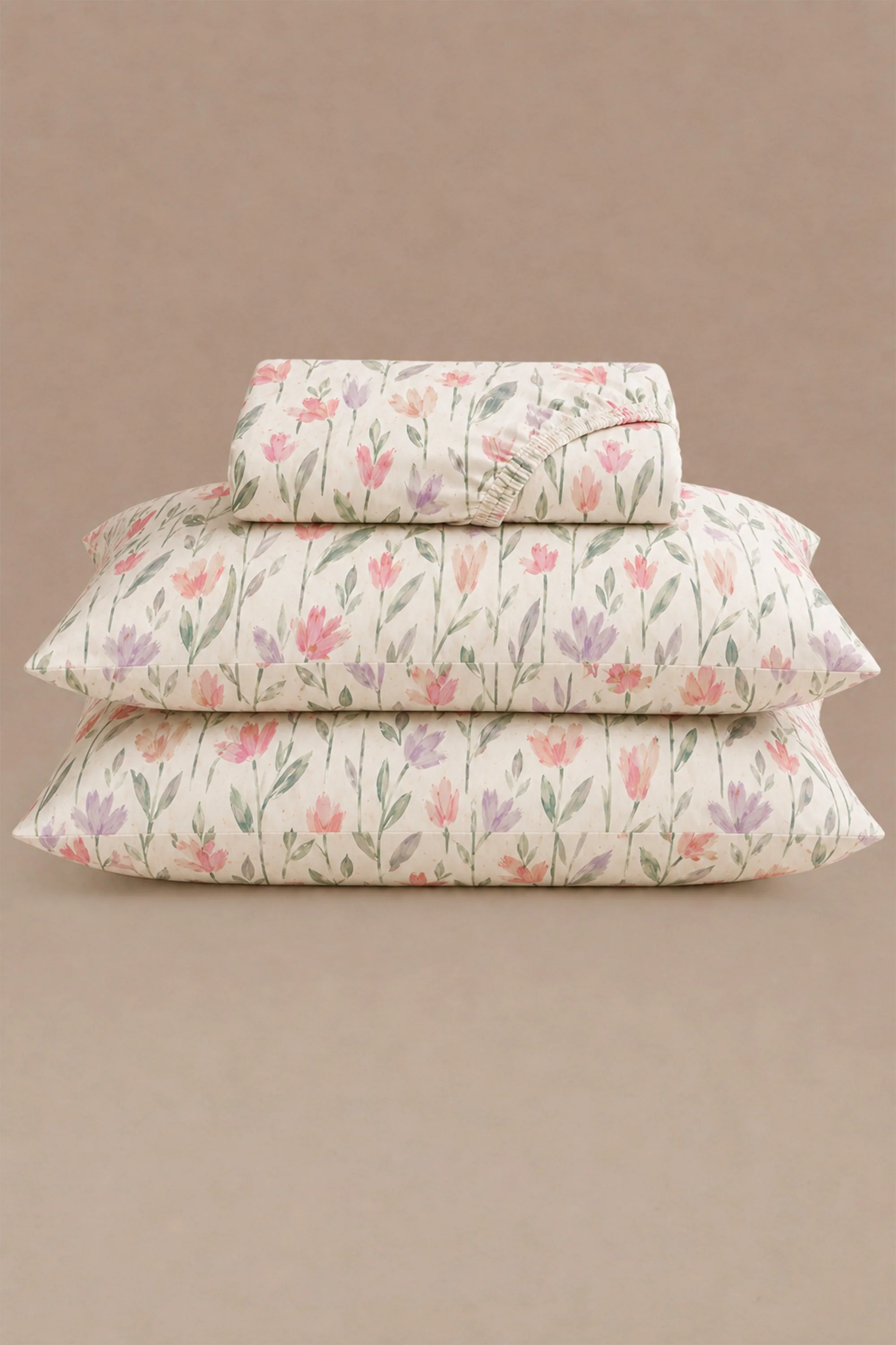 Cadence Percale Bed Sheet Set - Image 6