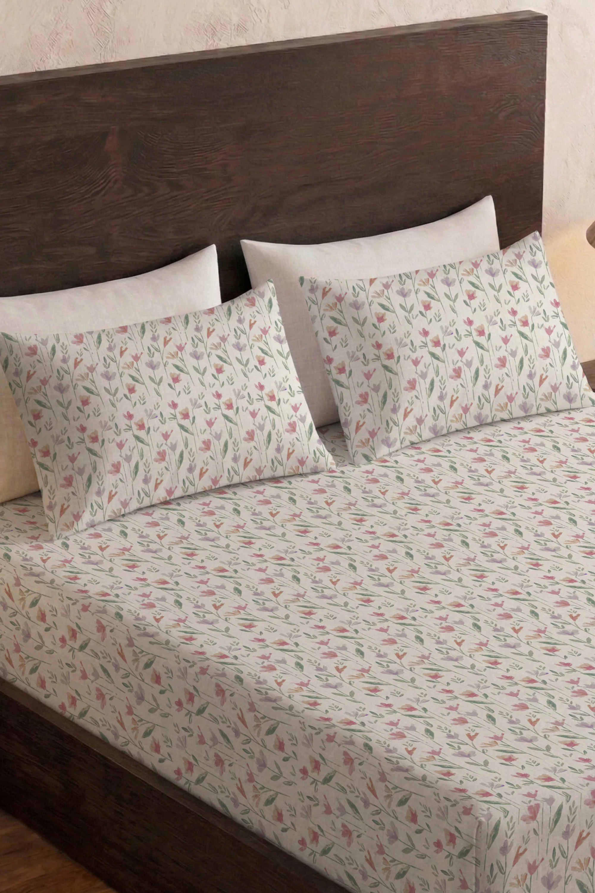 Cadence Percale Bed Sheet Set - Image 9