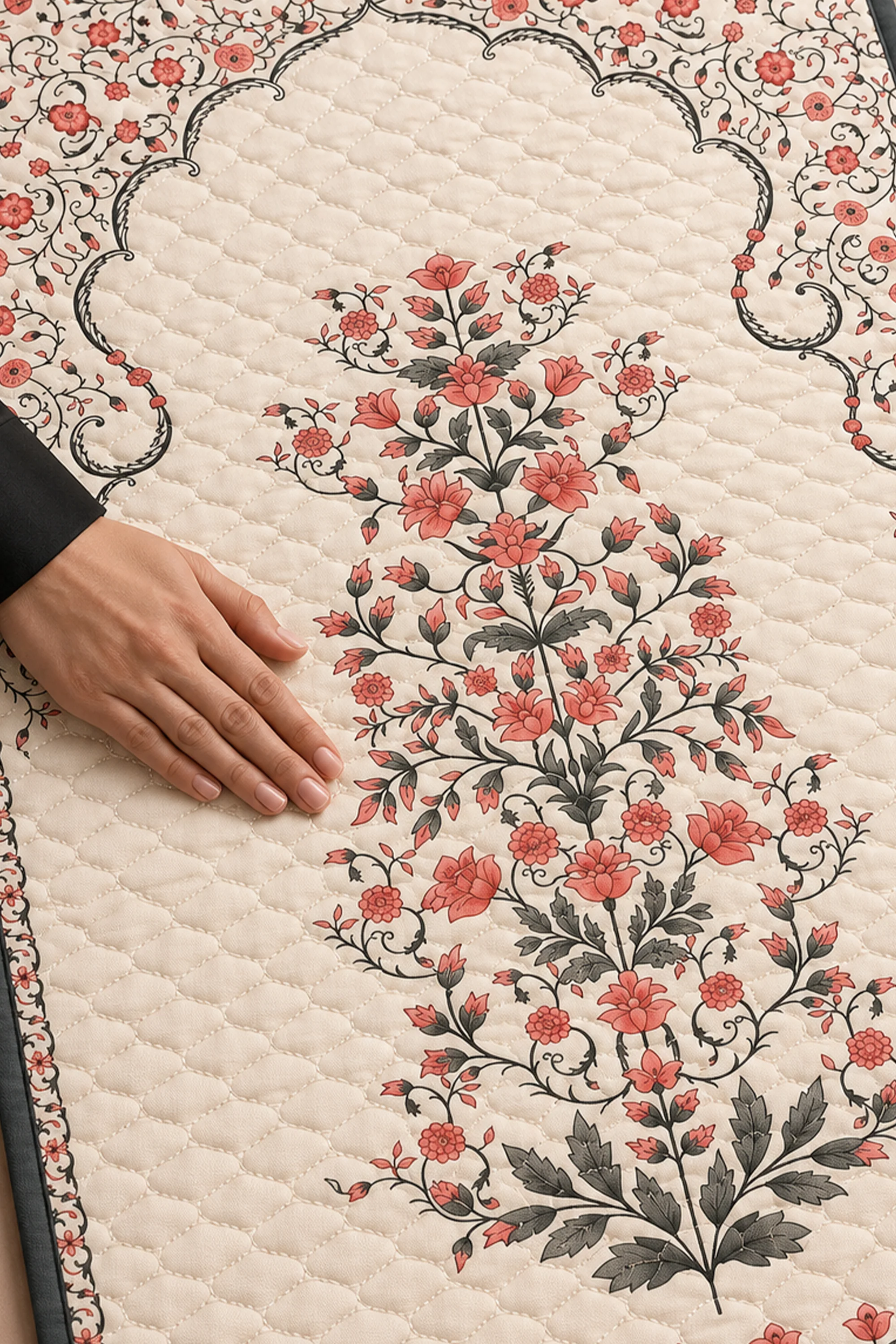 Celestial Quilted Travel Prayer Mat - Image 3