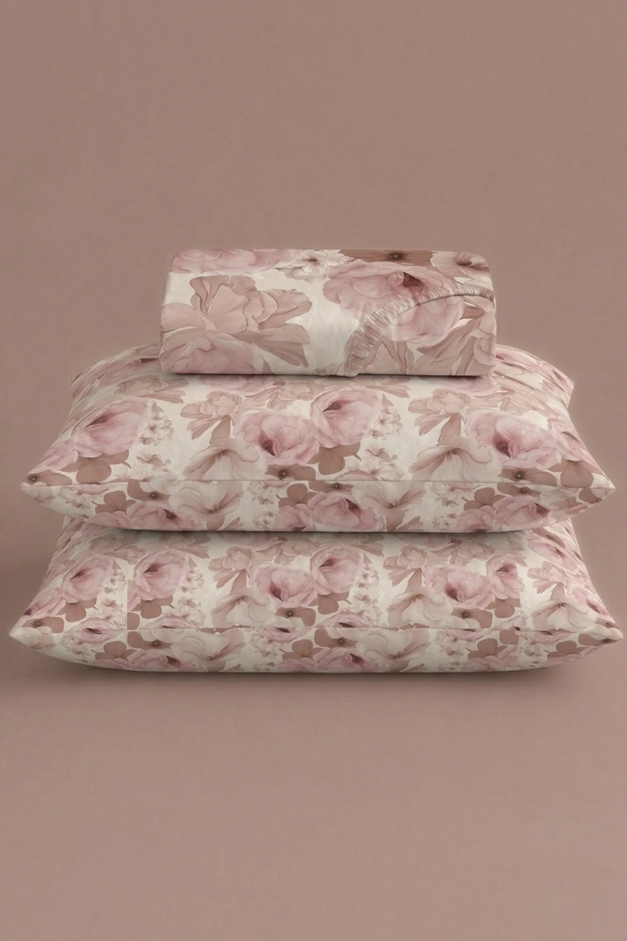Clementine Sateen Bed Sheet Set - Image 6