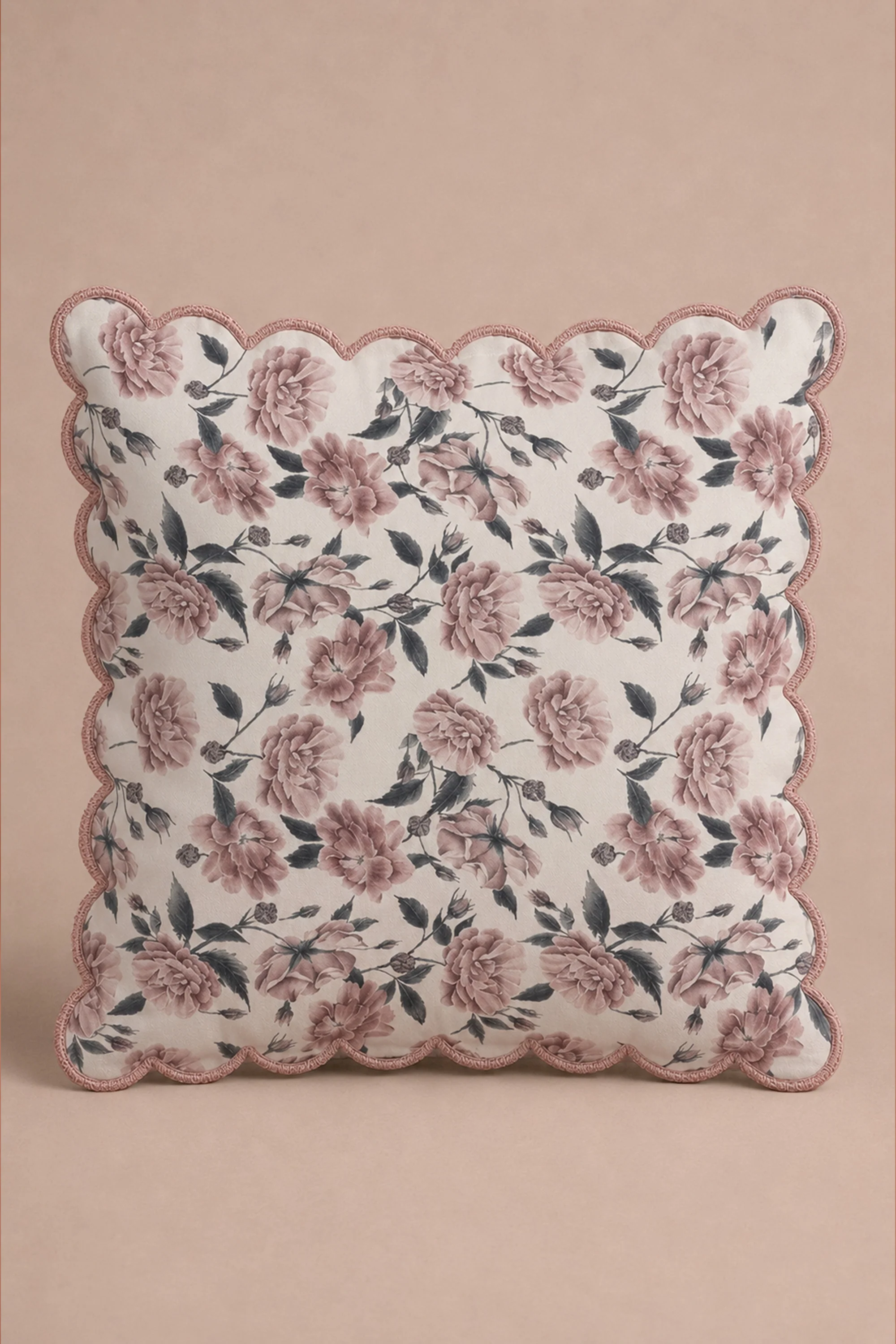 Dusk Bloom Sateen Cushion Cover