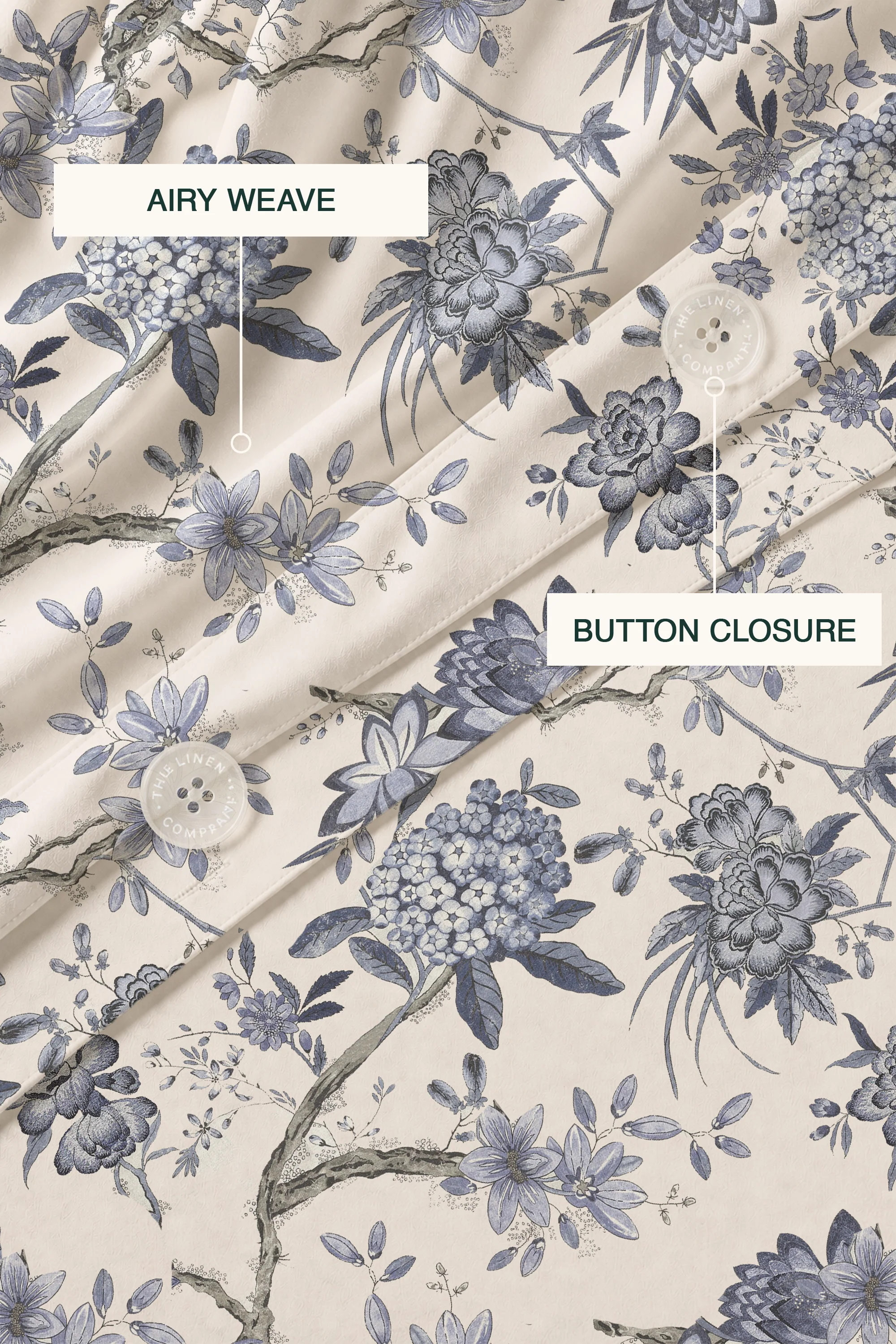 Eventide Percale Duvet Cover set - Image 2