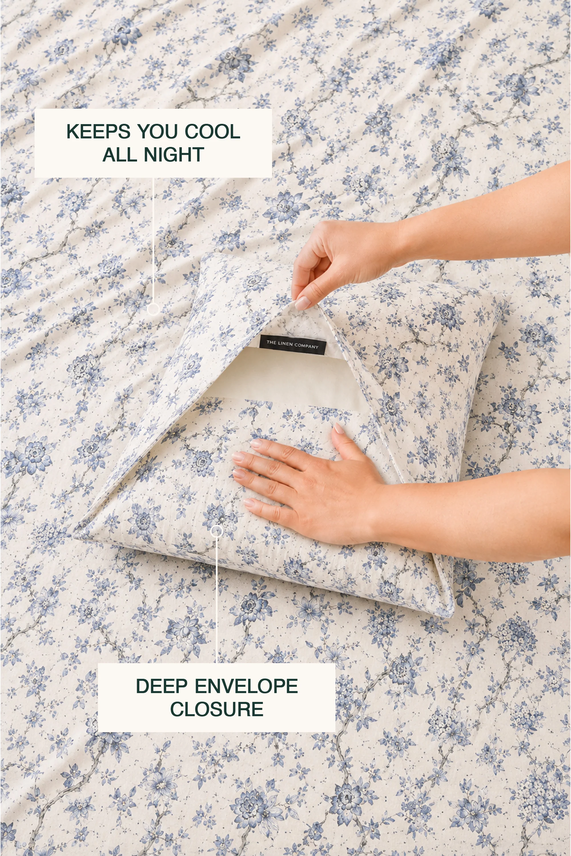 Eventide Percale Duvet Cover set - Image 3
