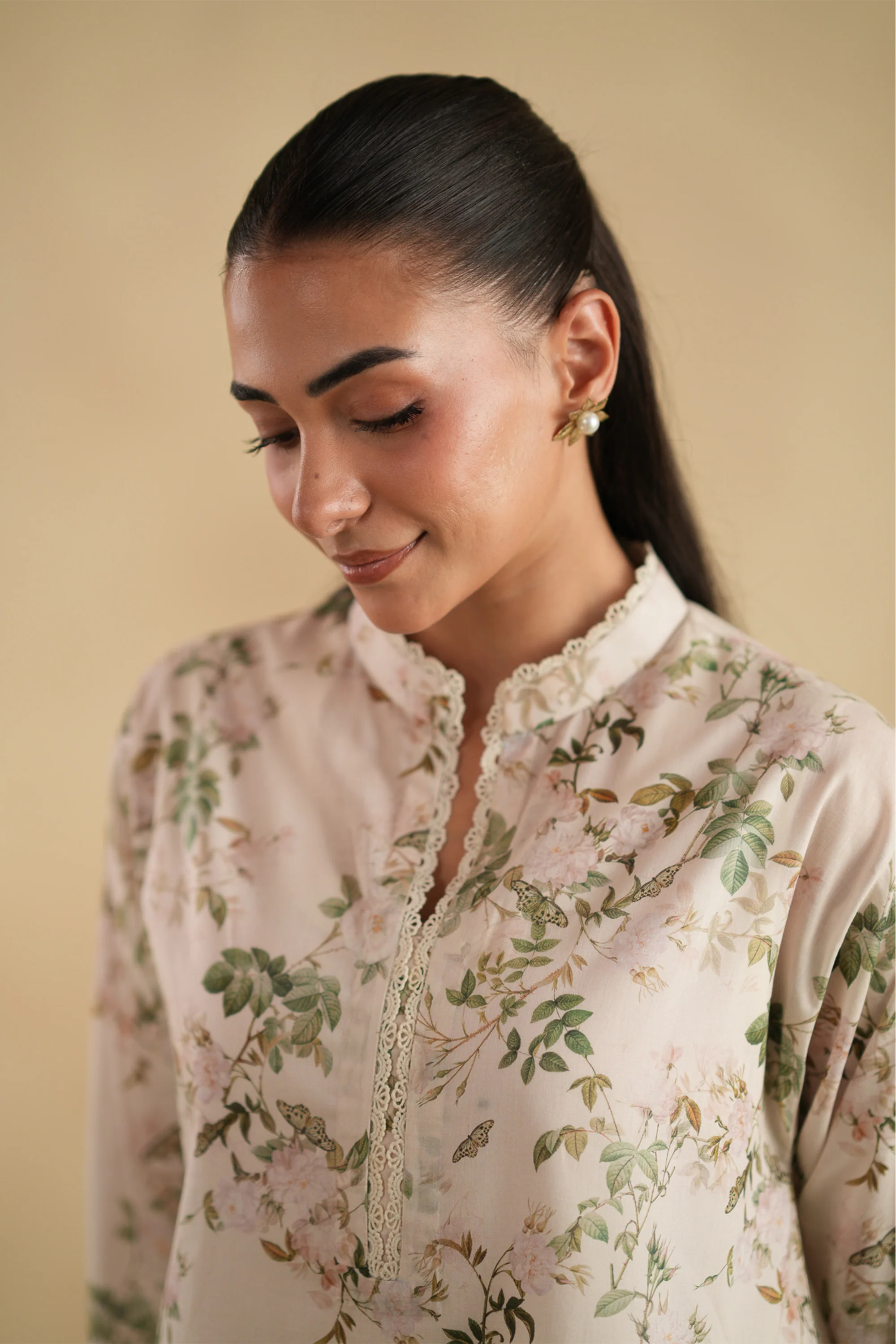 Feuille - Embroidered Lawn Suit - Image 5