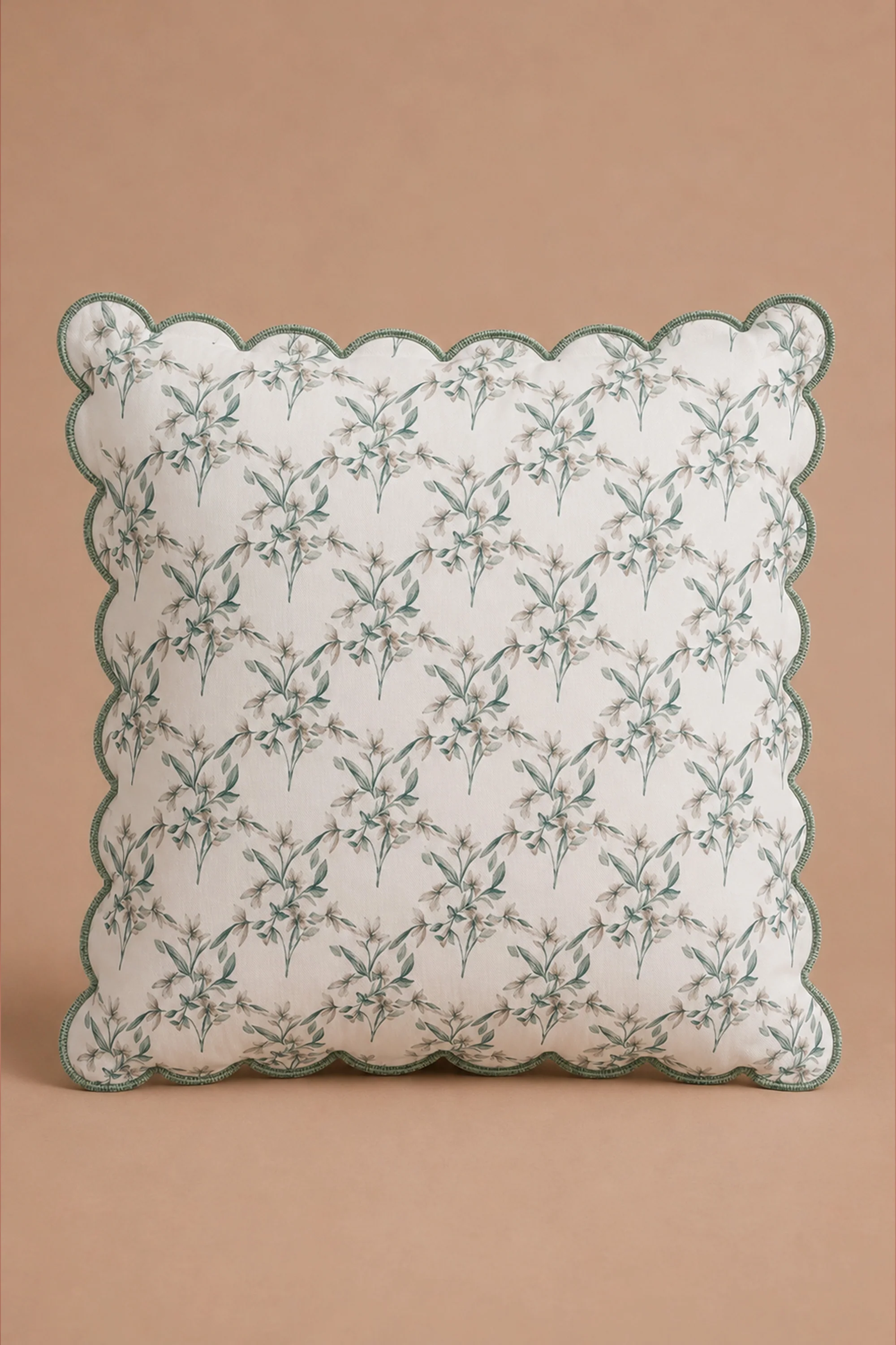 Foraged Flora Sateen Cushion Cover