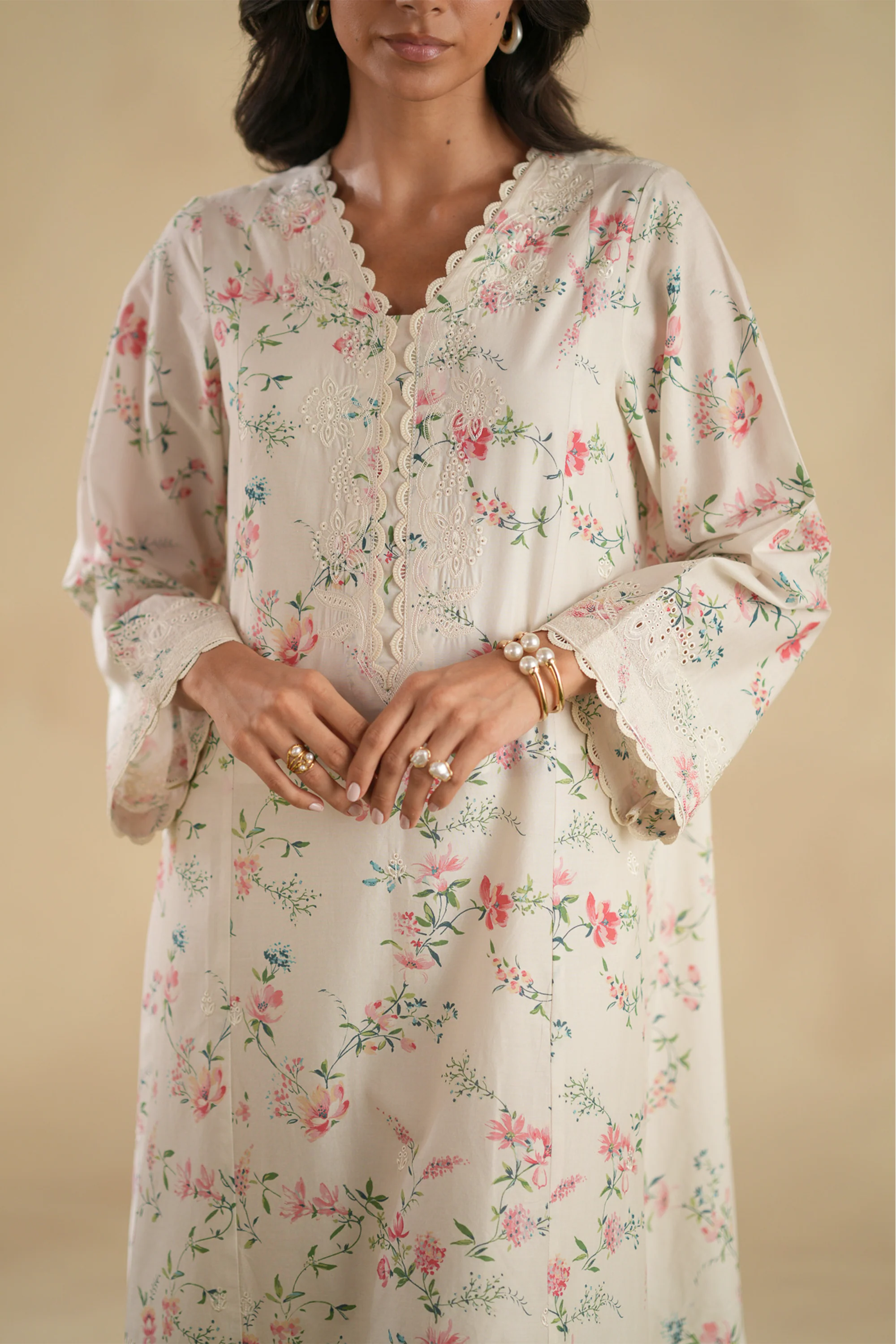 Jardin Embroidered Co-ord Set - Image 4