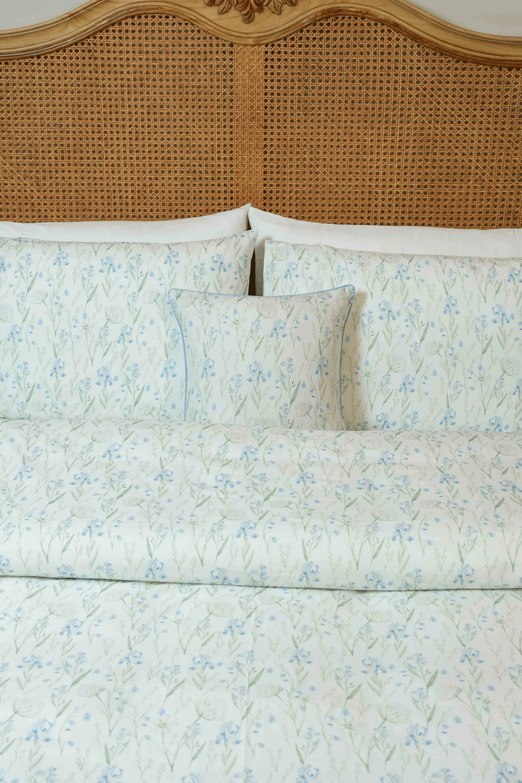Mist Flower Percale Pillows & Cushions - Image 5