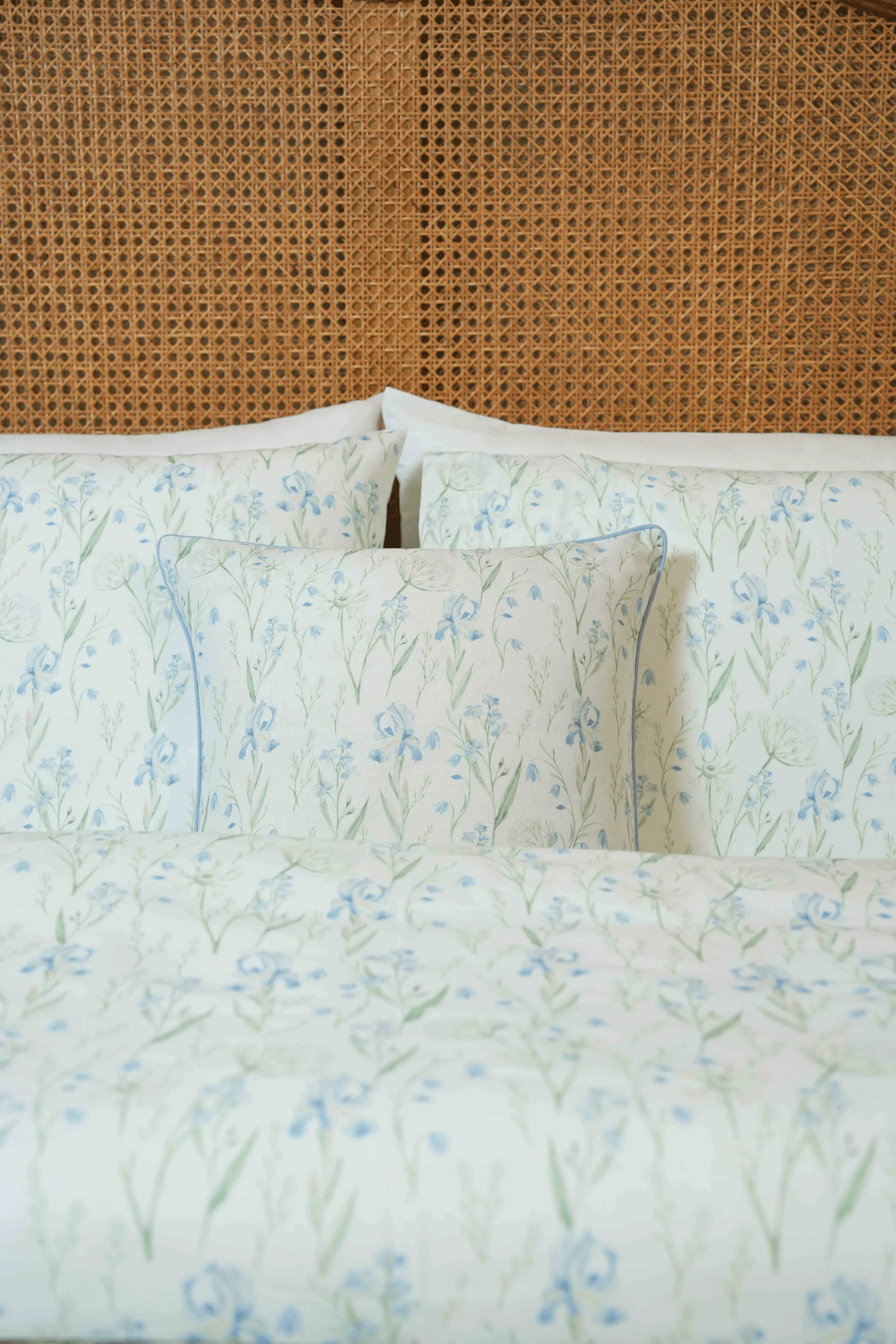 Mist Flower Percale Pillows & Cushions - Image 6