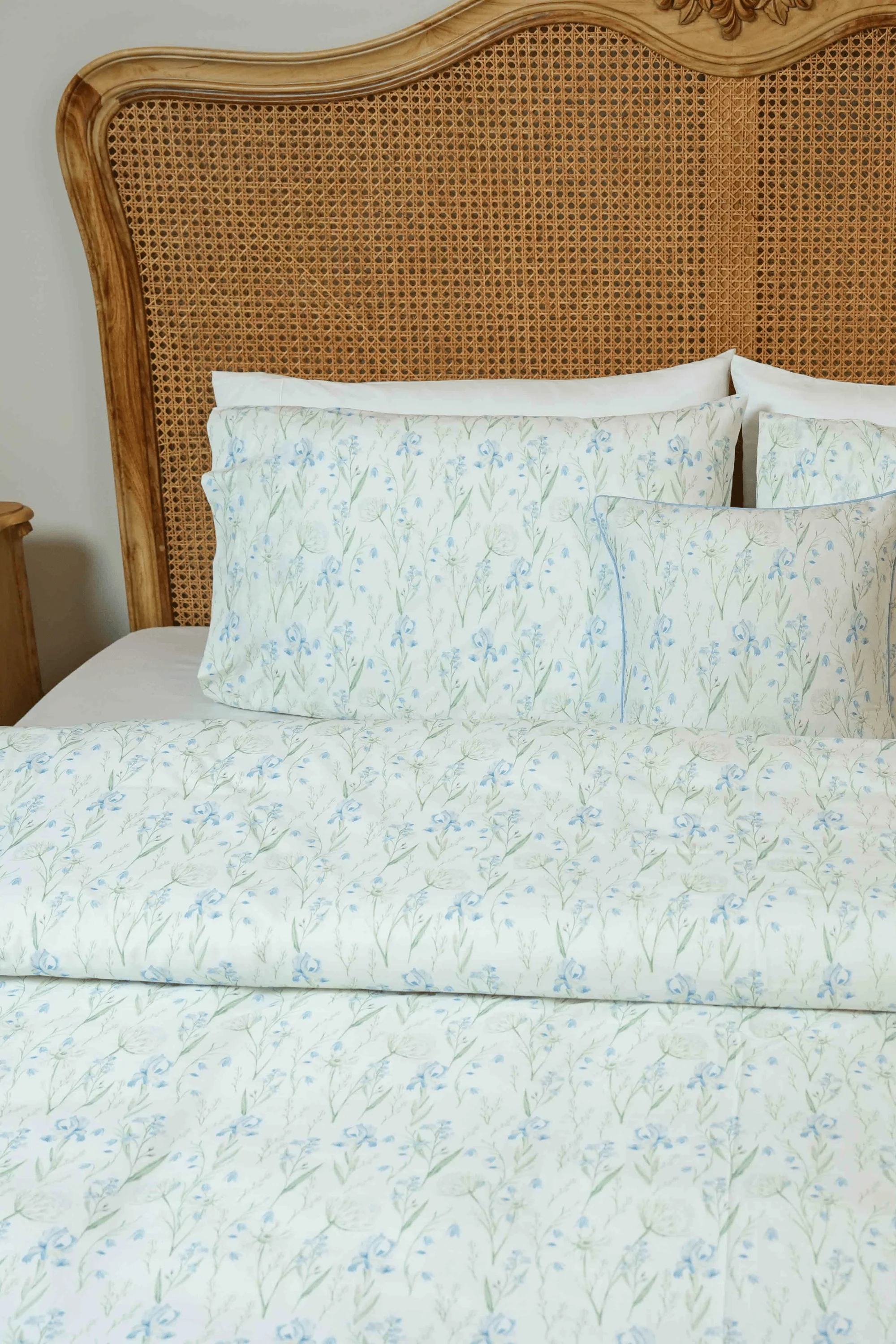 Mist Flower Percale Pillows & Cushions - Image 7