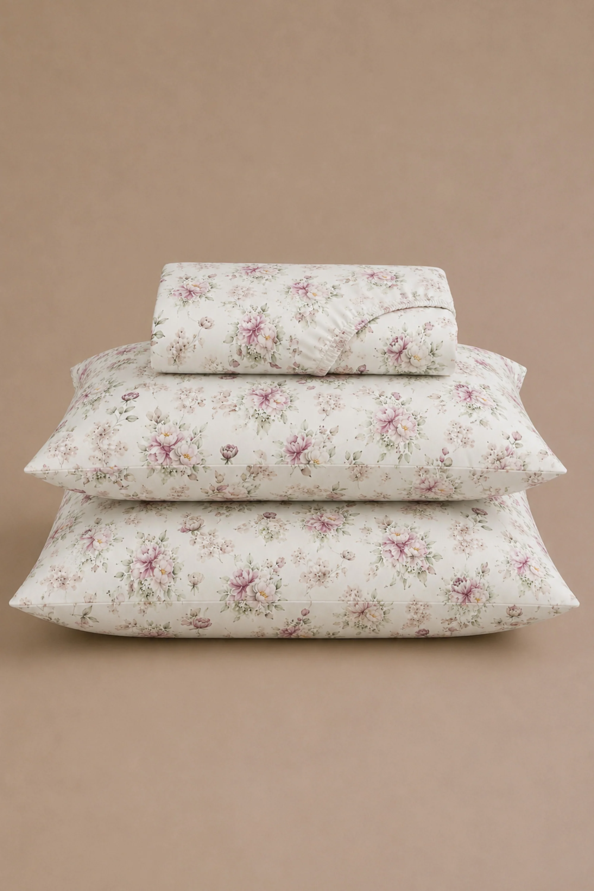 Moonlit Magnolia Sateen Bed Sheet Set