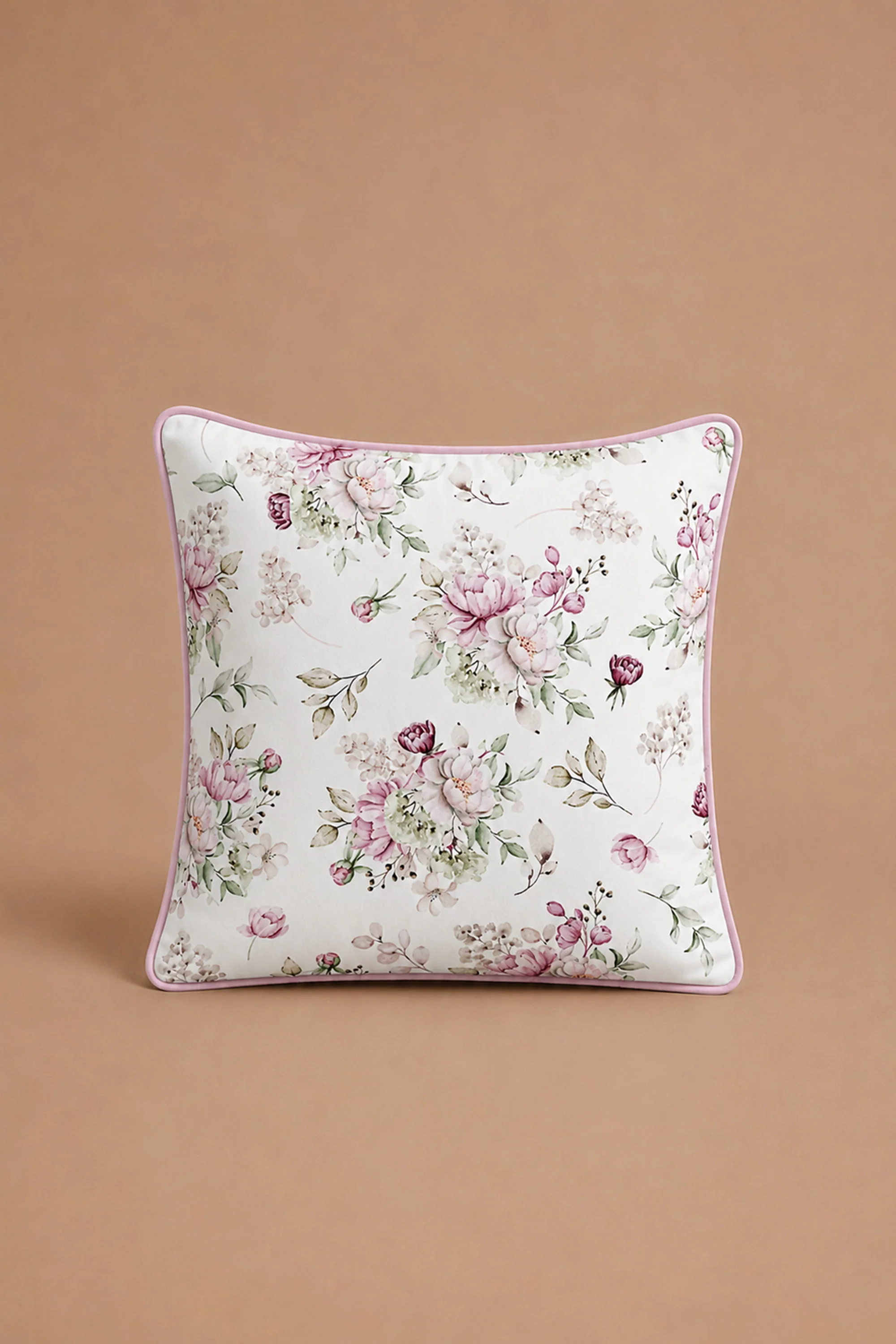 Moonlit Magnolia Sateen Cushion Cover