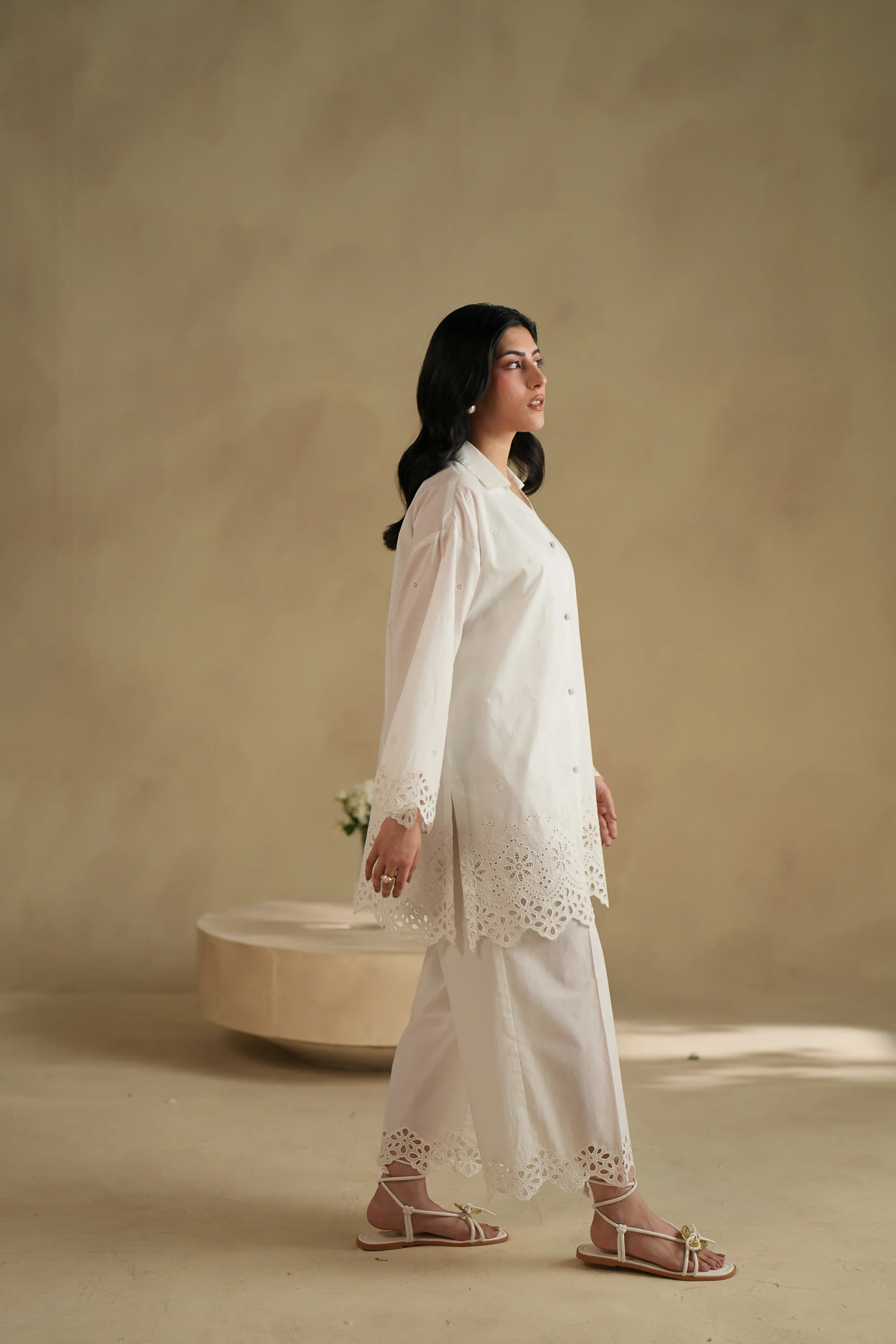 Morning Dew Embroidered Co-ord Set - Image 3