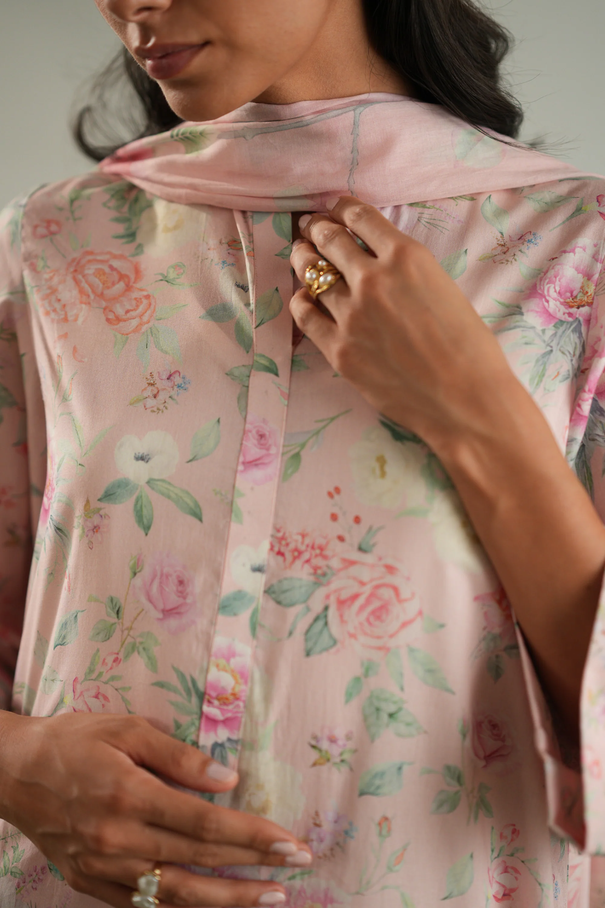 Muse - Printed Lawn Suit - Image 4