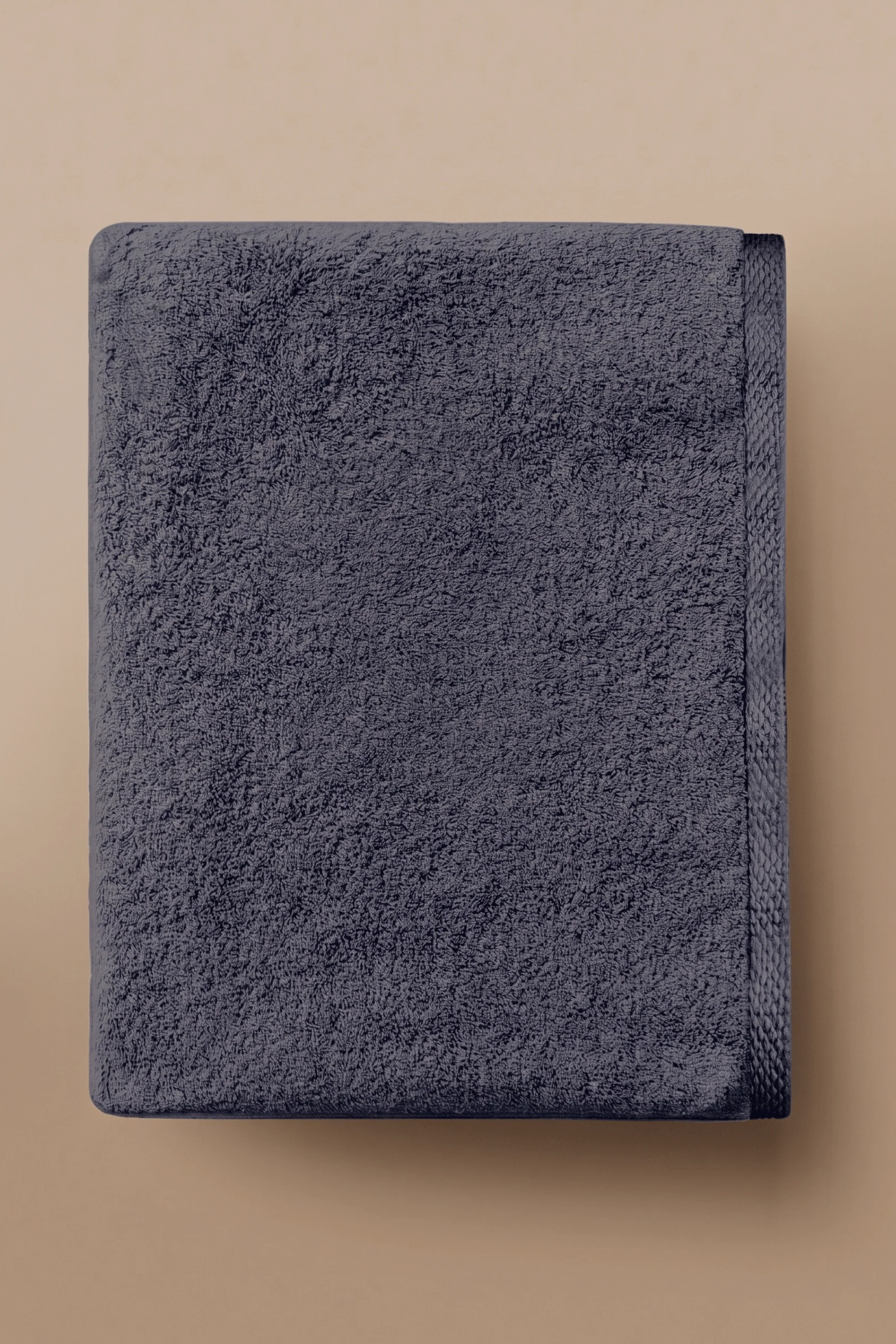 Navy Organic Towels (Set of 4) - Image 5