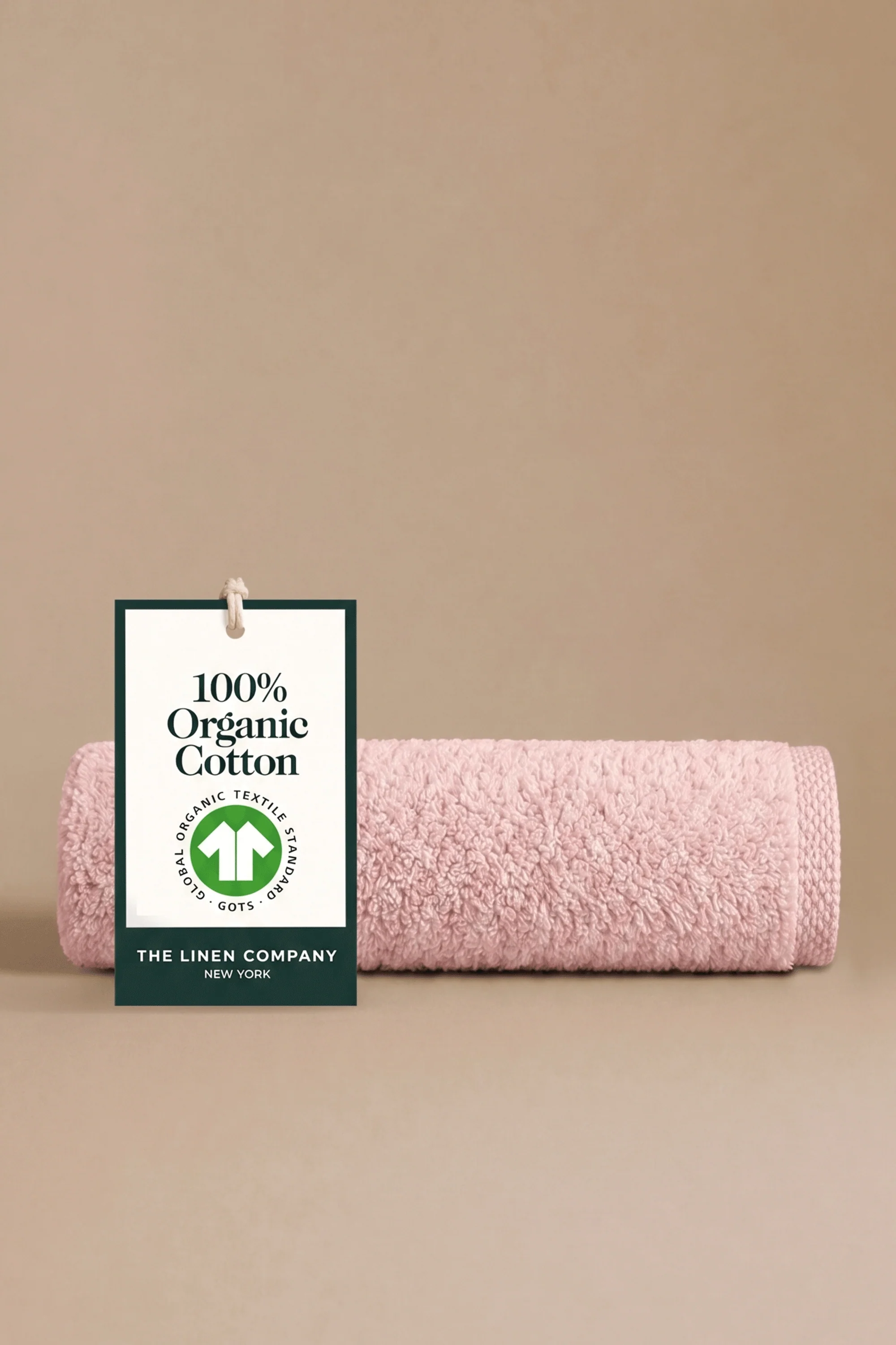 Pink Organic Towels (Set of 4) - Image 6