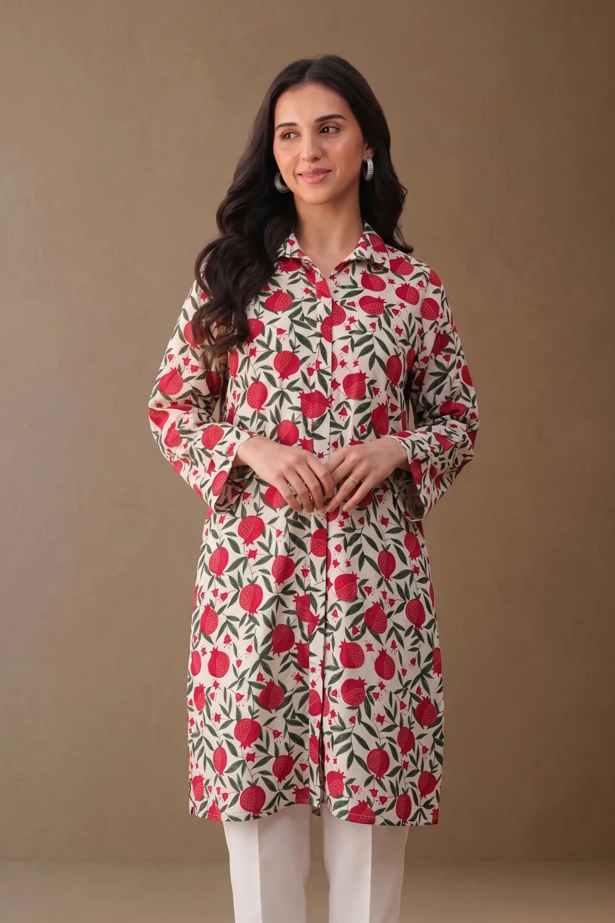 Pomegranate Co-ord Set - Luxe Bamboo - Image 5
