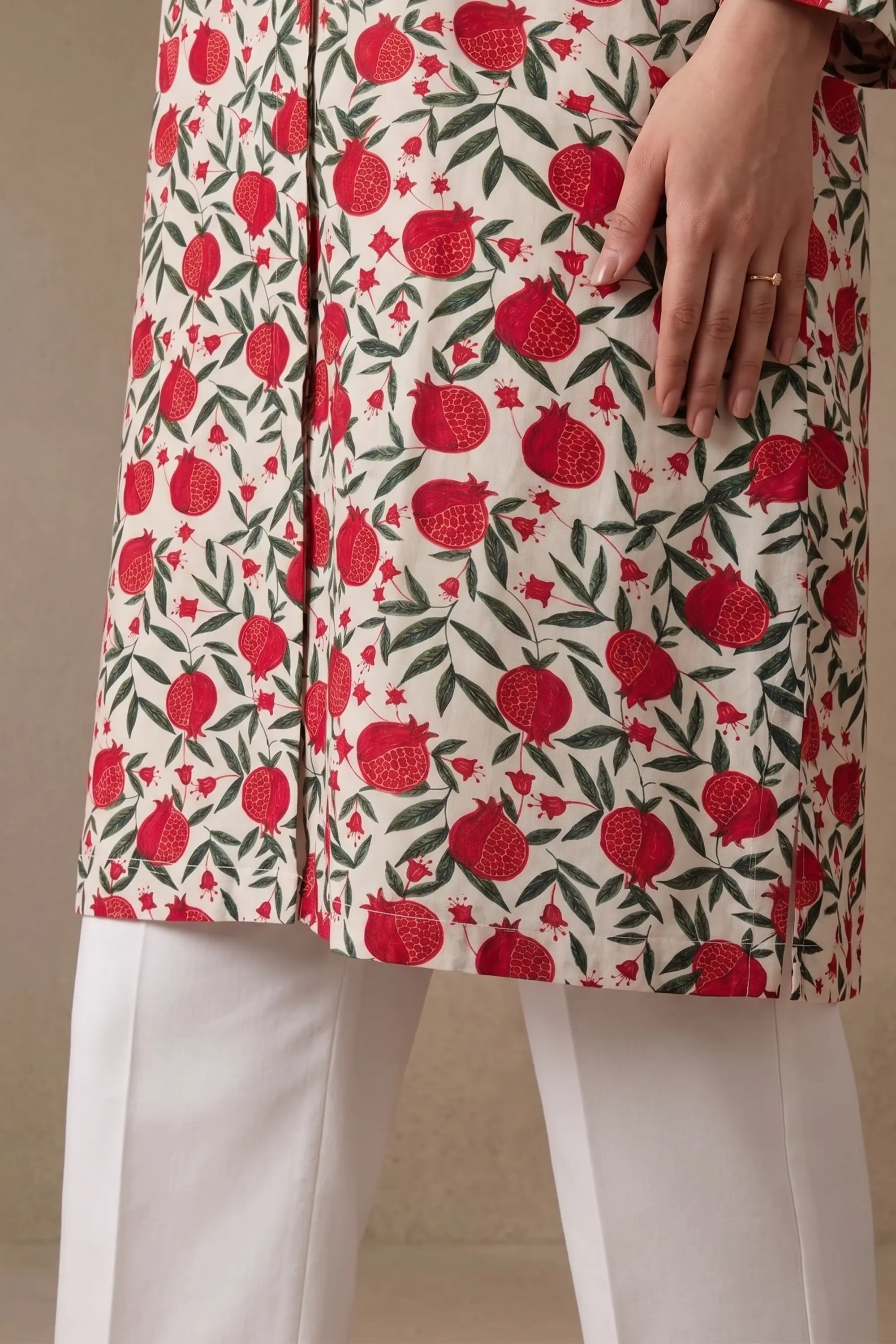 Pomegranate Co-ord Set - Luxe Bamboo - Image 6