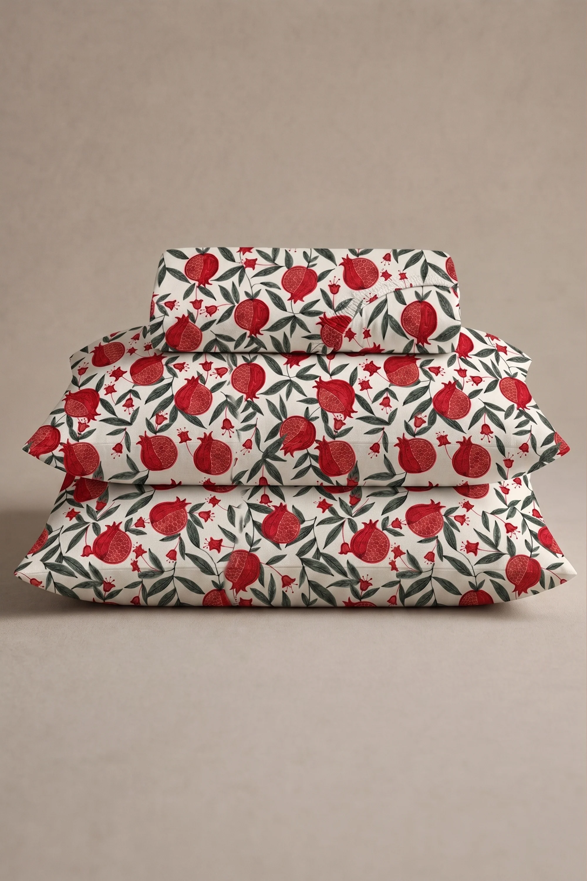 Pomme Noir Sateen Bed Sheet Set - Image 4