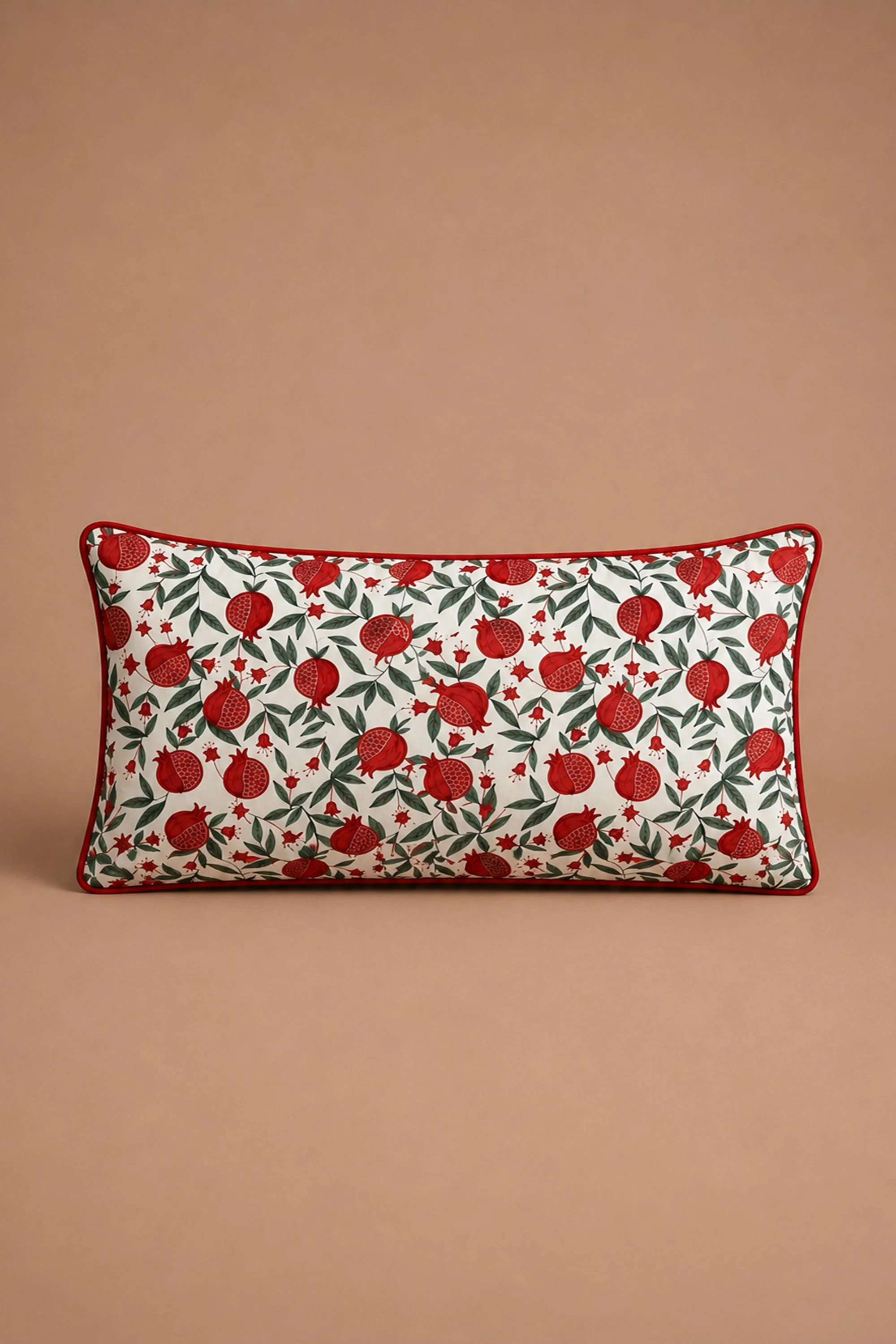 Pomme Noir Sateen Cushion Cover - Image 2