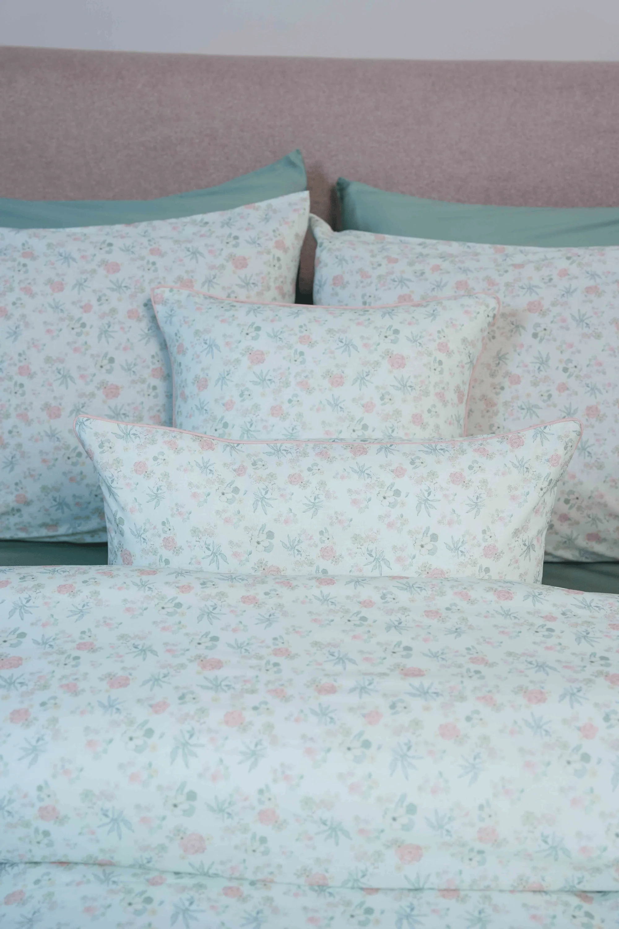 Sage Garden Percale Pillows & Cushions - Image 6