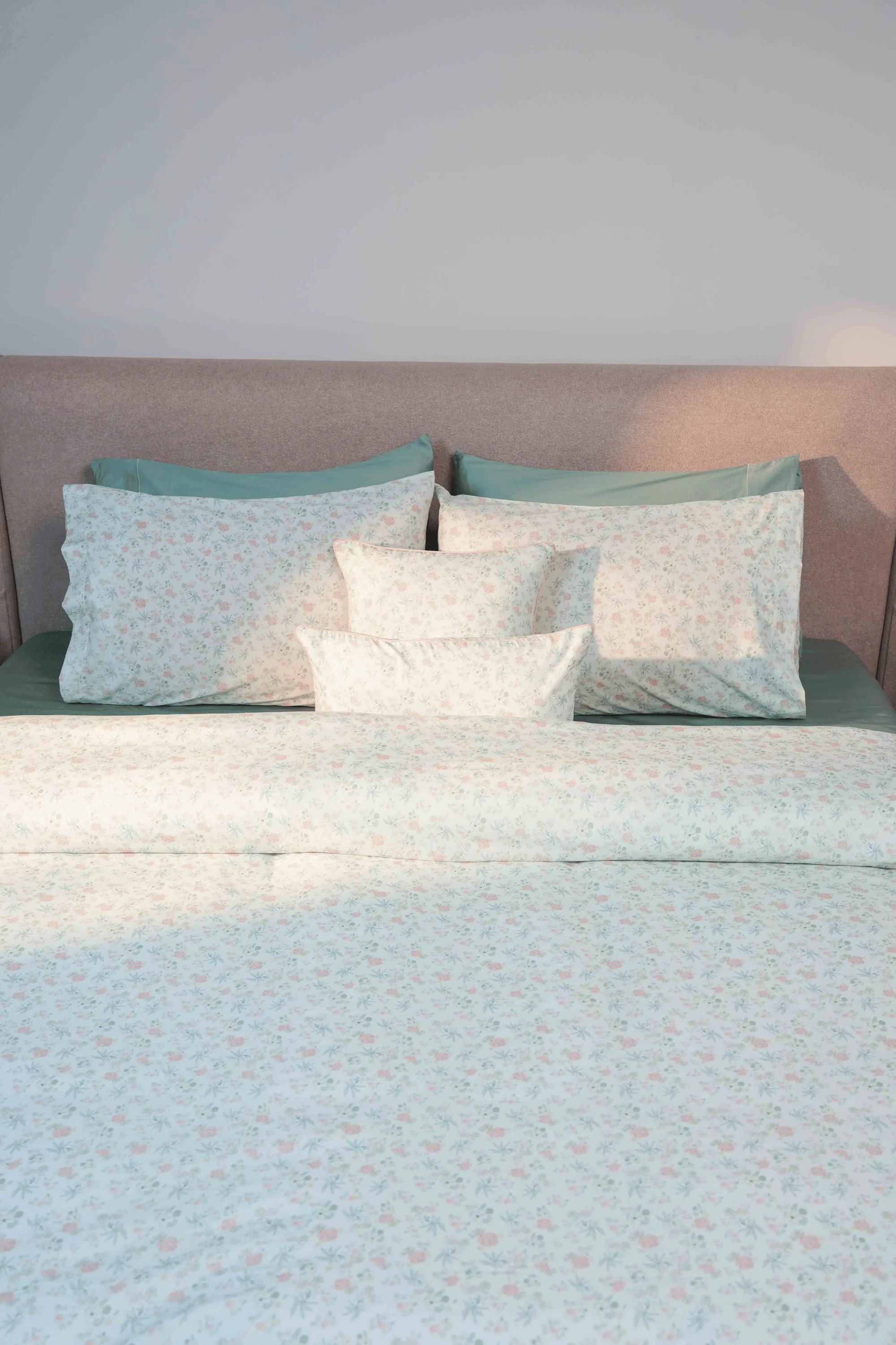 Sage Garden Percale Pillows & Cushions - Image 7