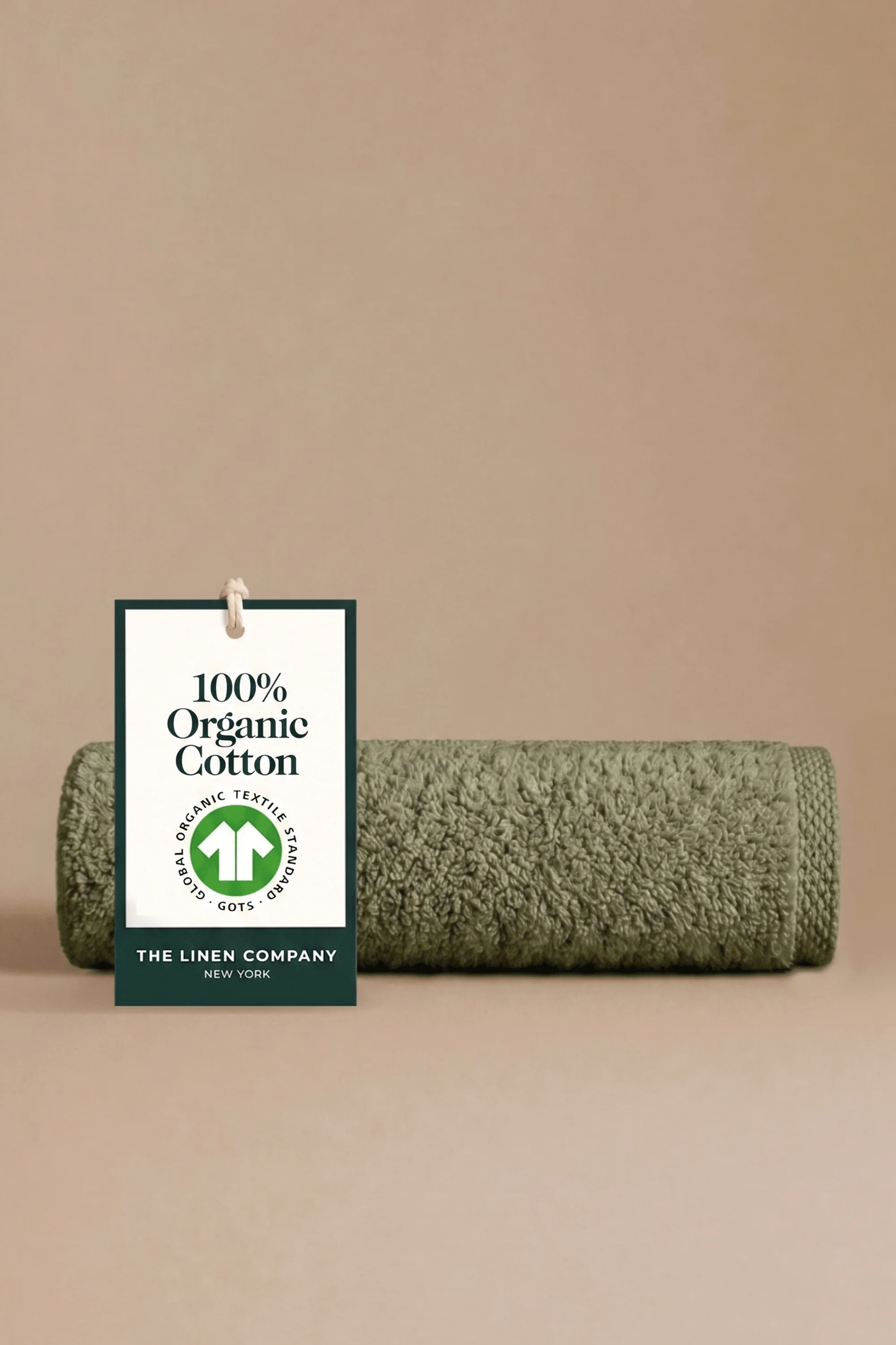 Sage Green Organic Towels (Set of 4) - Image 4