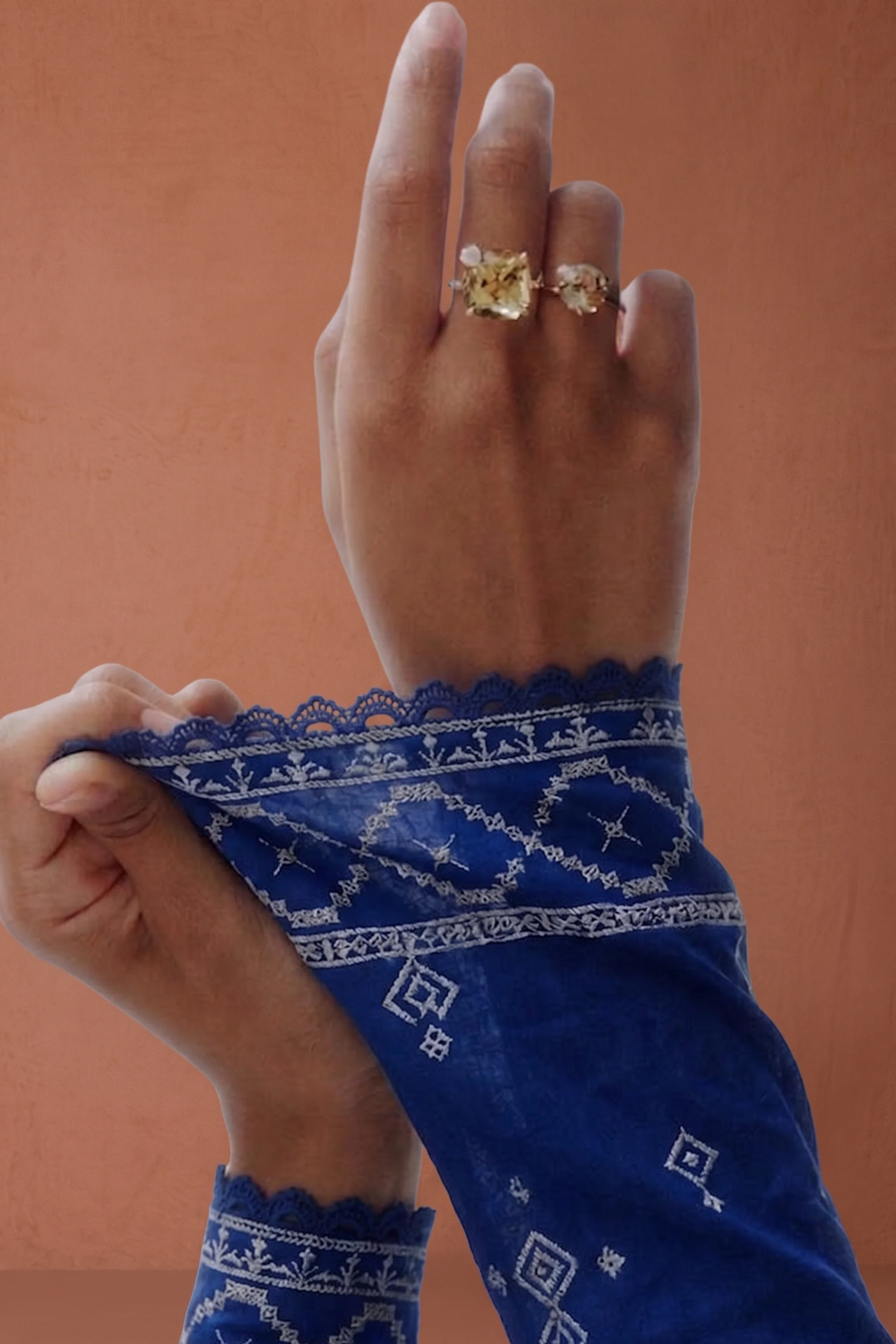 Sapphire - Luxury Lawn Suit - Image 4