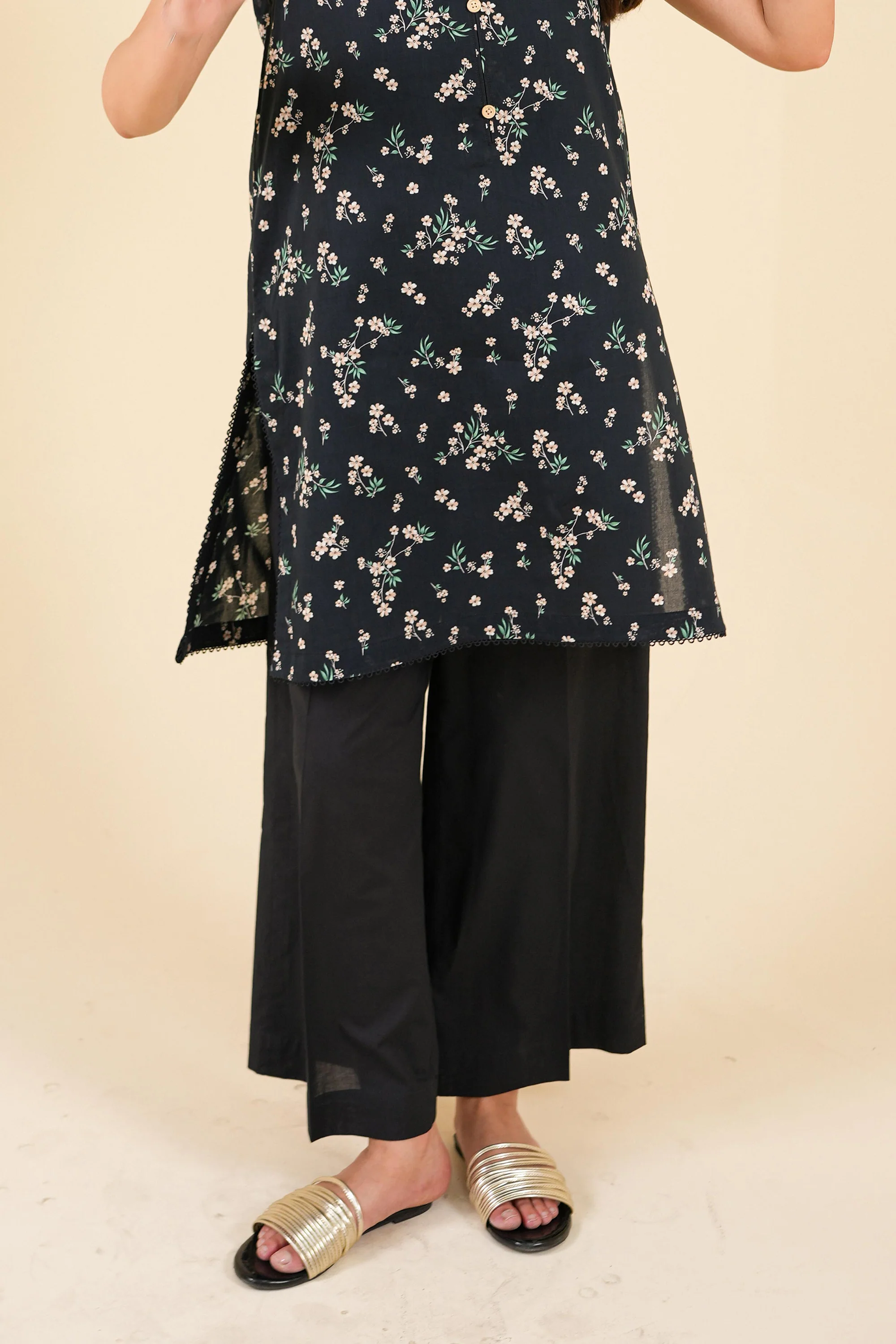 Shadow Ditsy - Printed Lawn Suit - Image 5