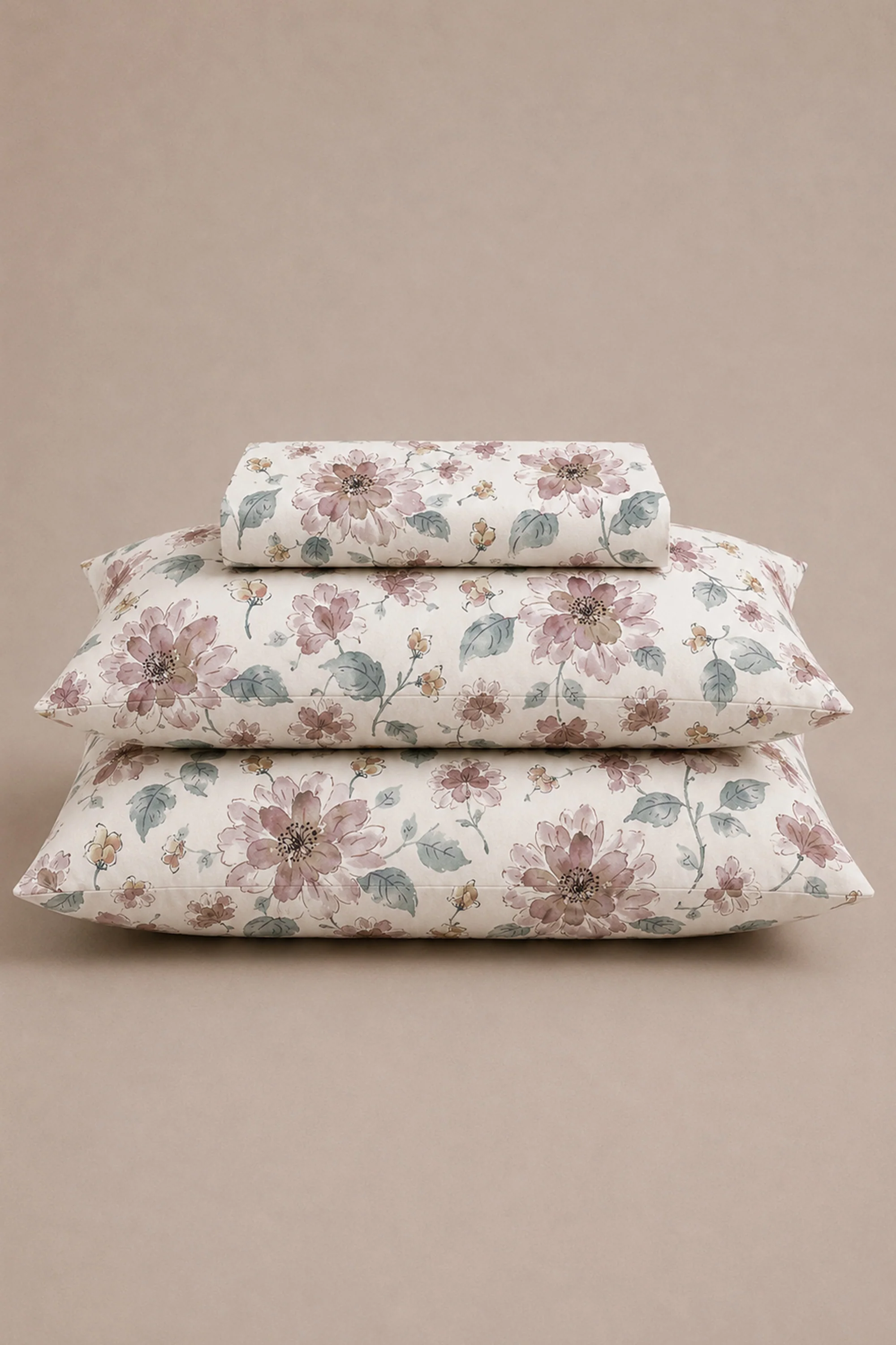 Sienna Orchid Percale Bed Sheet Set