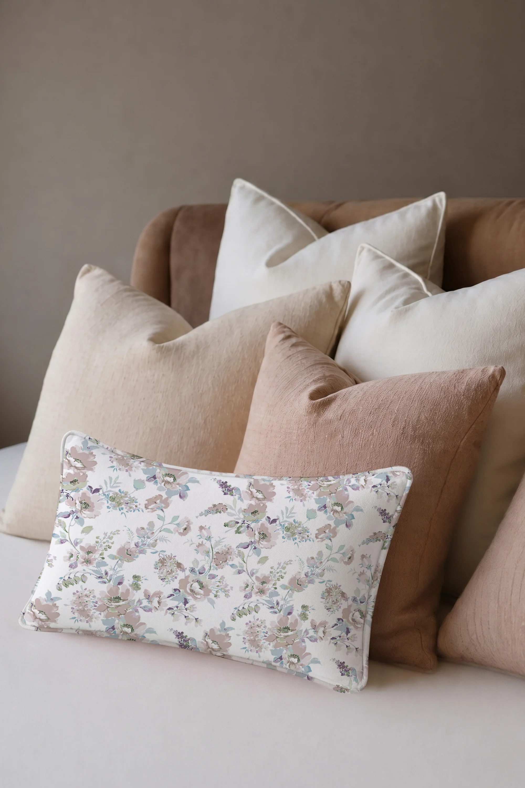 Soft Murmur Percale Cushion Cover - Image 4