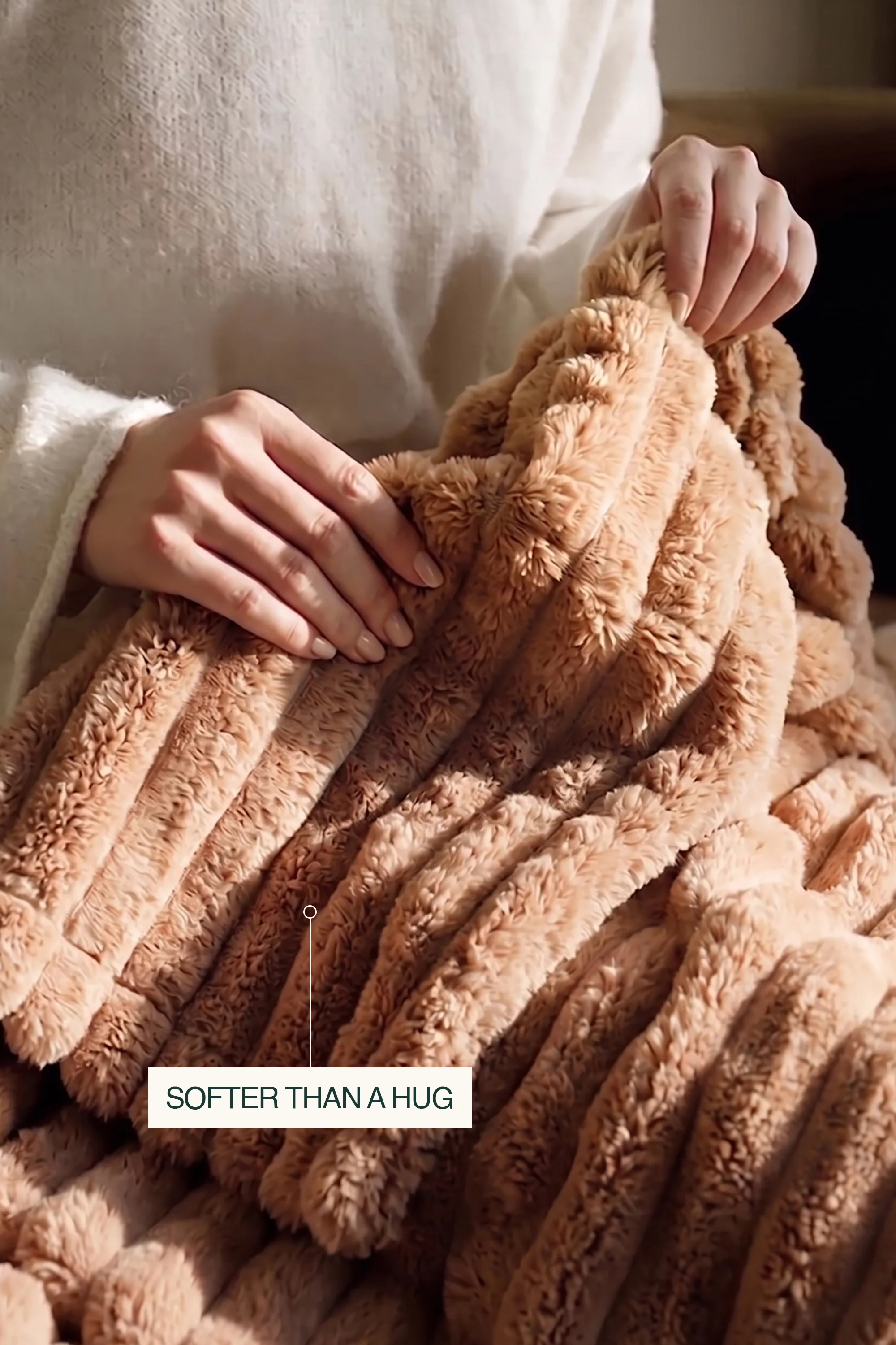 Striped Microfiber Plush Blankets - Image 10