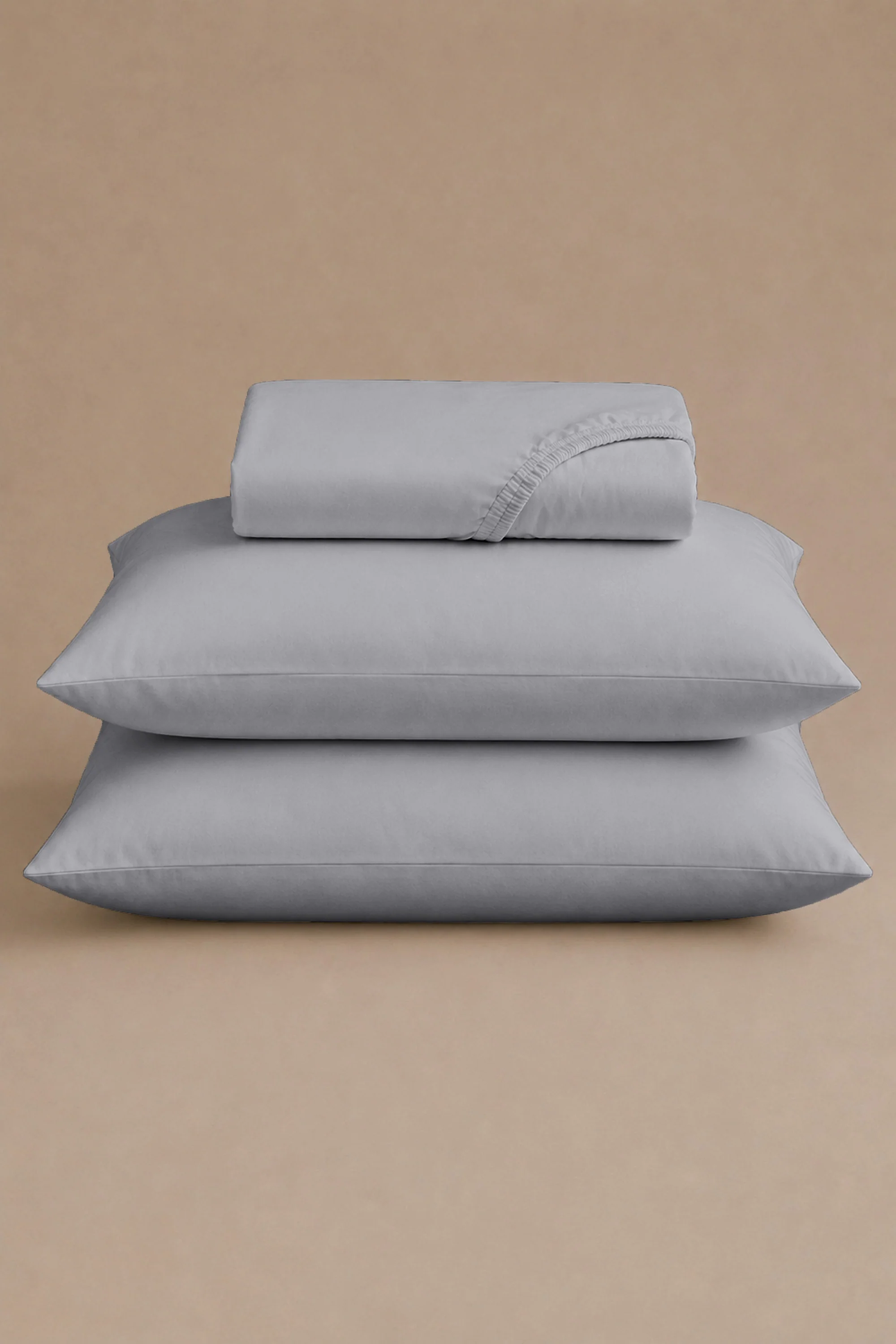 T200 Light Grey Bed Sheet Set - Image 3