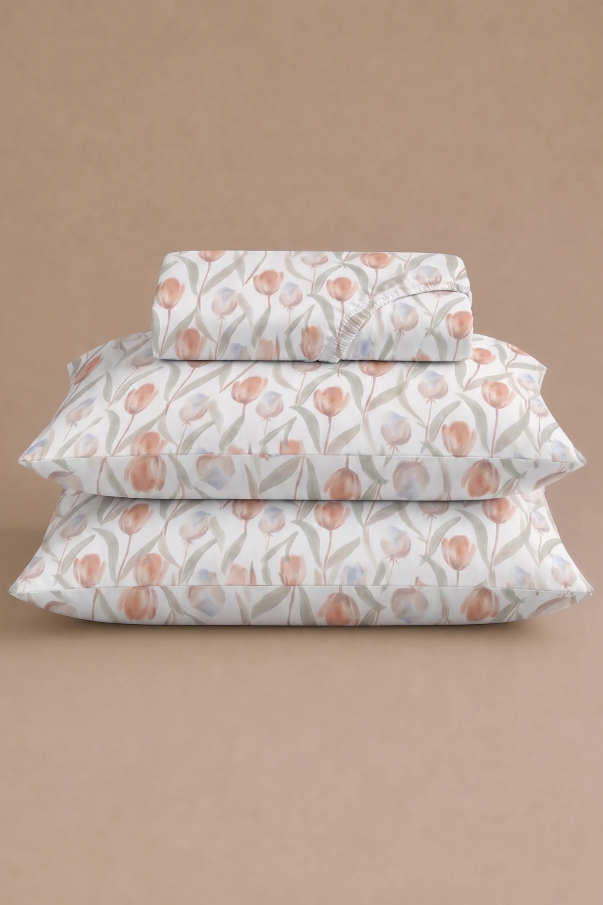 Tulip Tepal Sateen Bed Sheet Set - Image 4