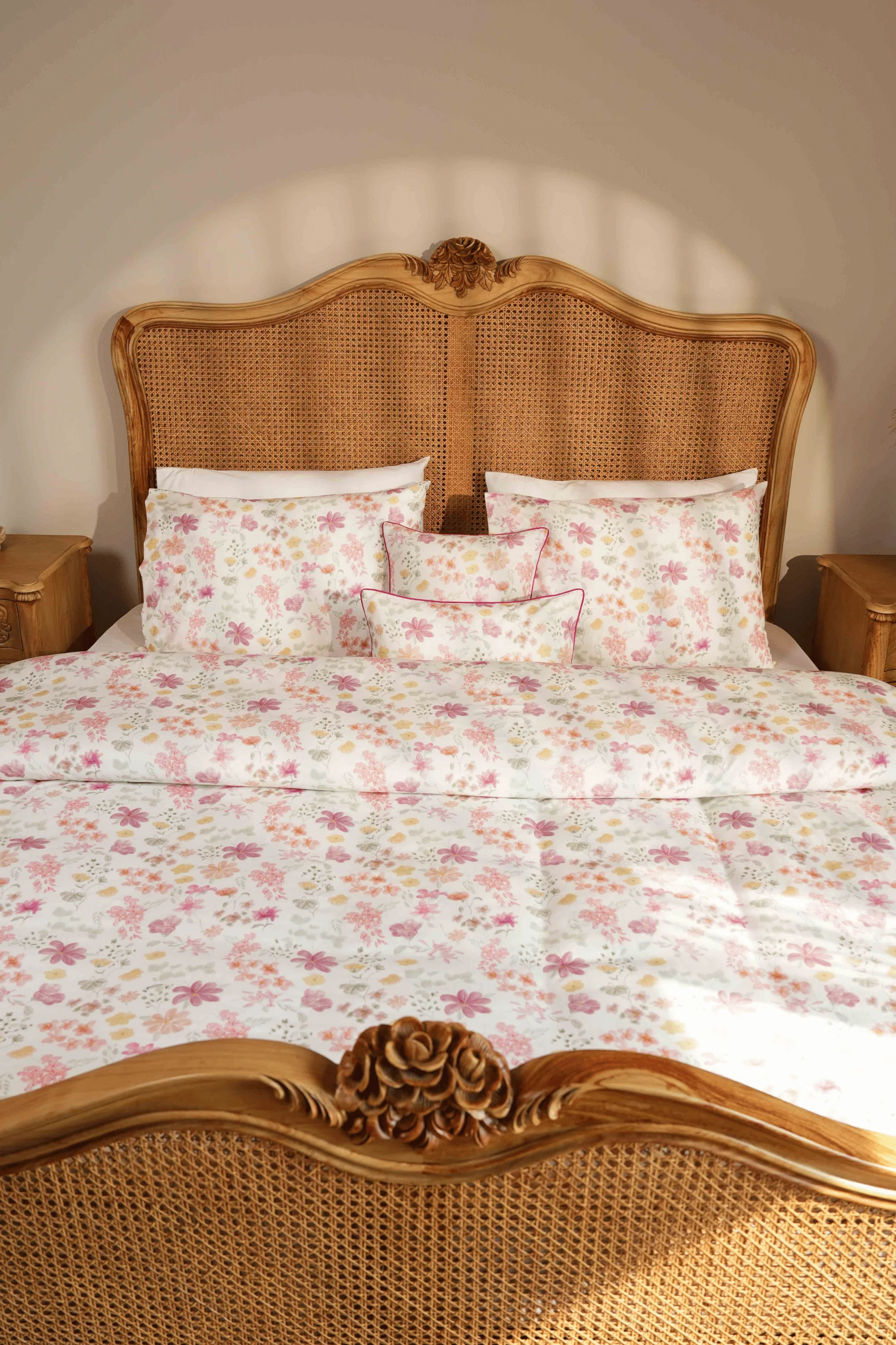 Wisteria Field Percale Pillows & Cushions - Image 6