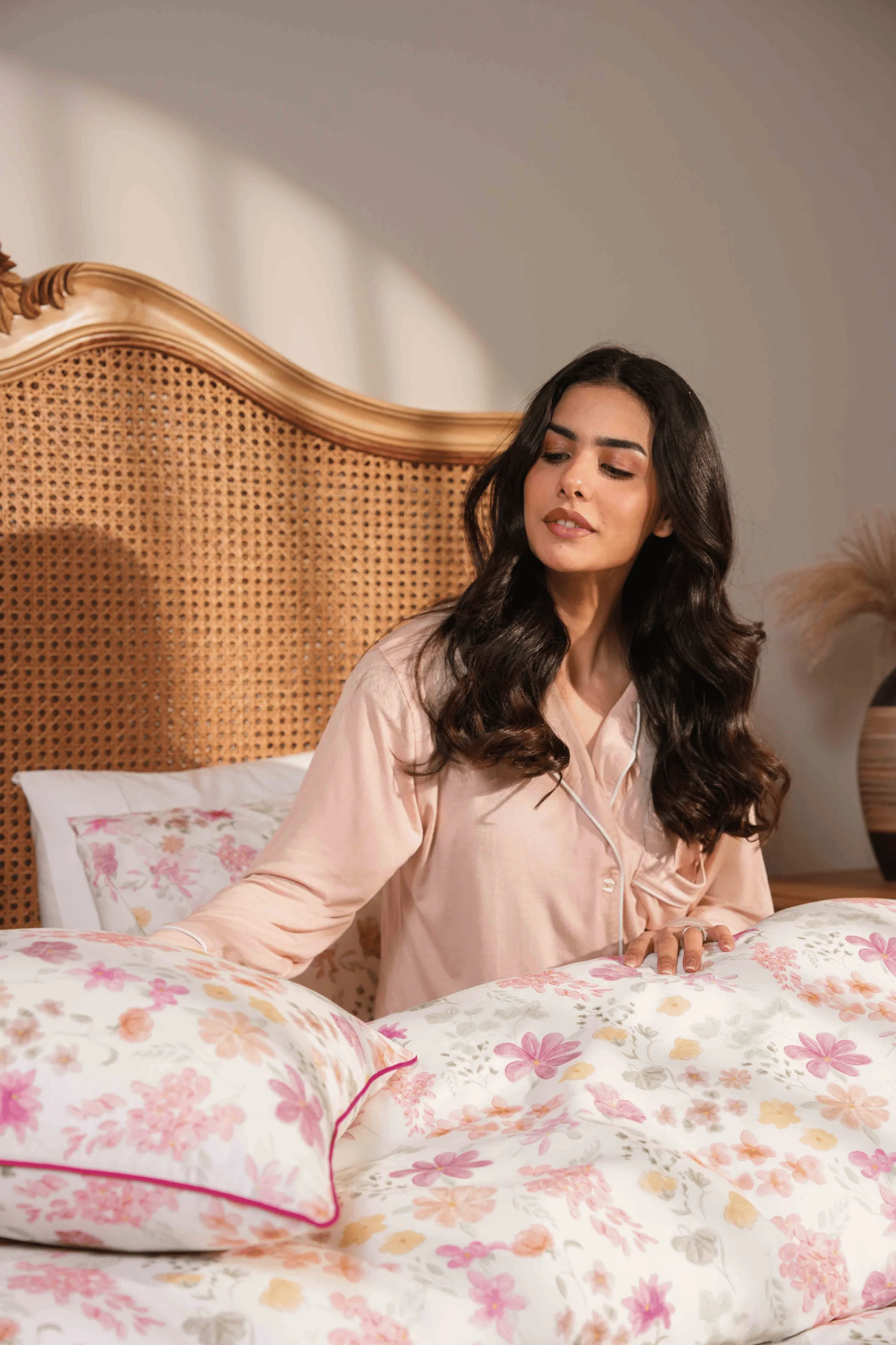 Wisteria Field Percale Pillows & Cushions - Image 8
