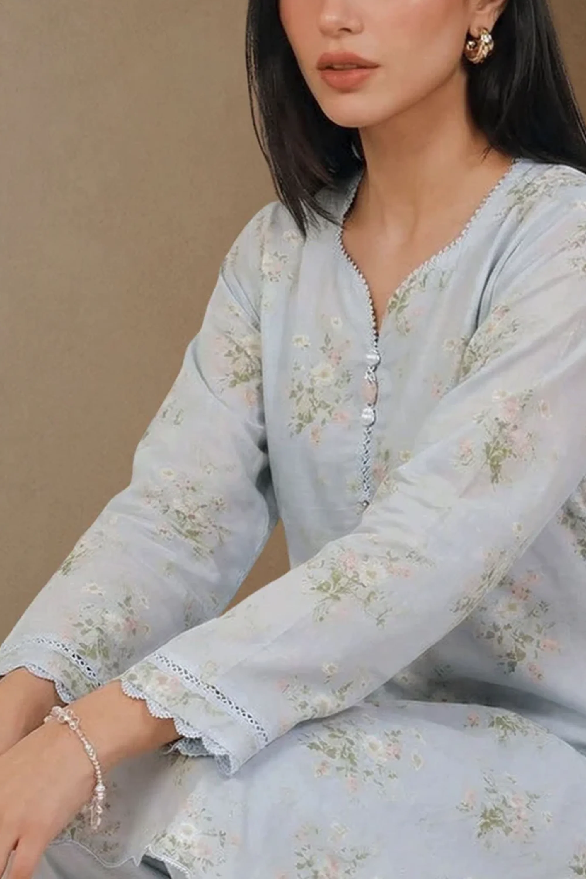 Zephyr - Printed Lawn Suit - Image 3